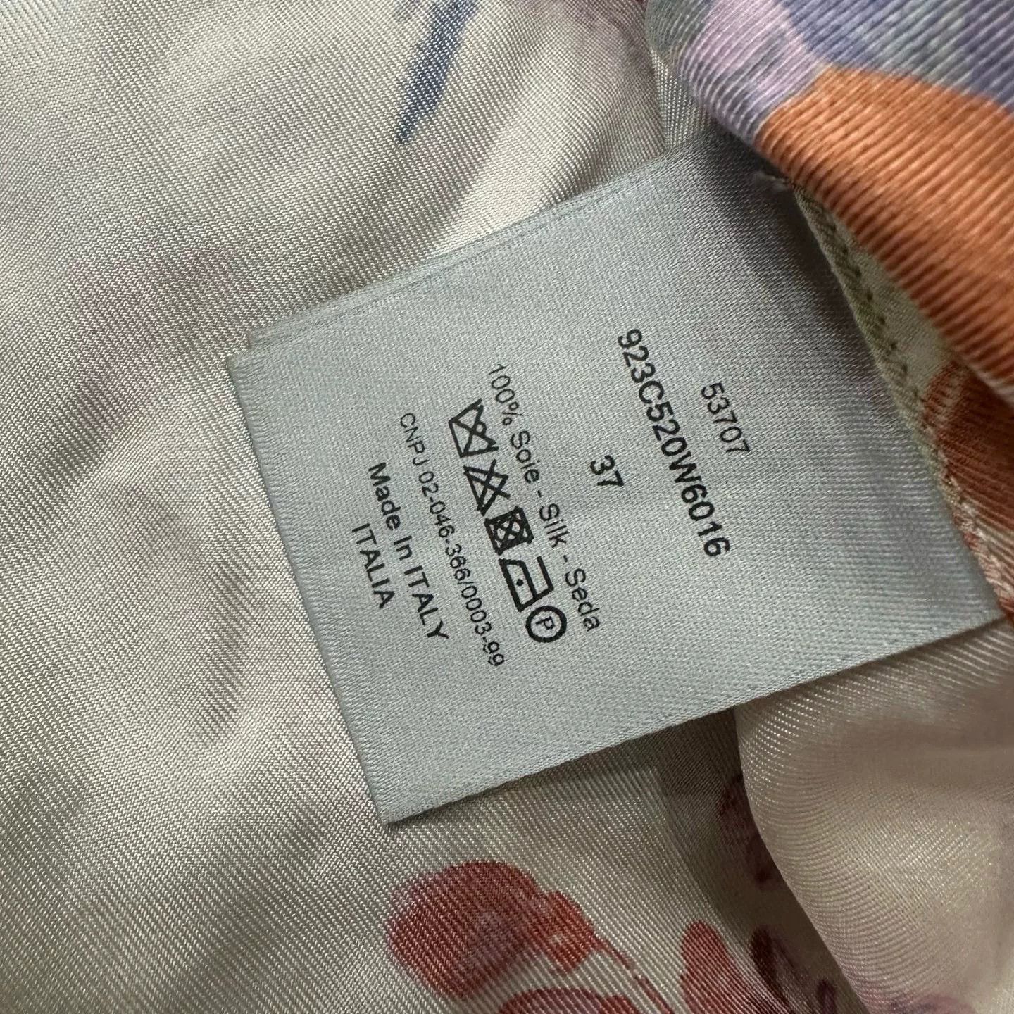 Dior Dior x KAWS Floral Silk Shirt Size 37 Size US S / EU 44-46 / 1 - 6 Thumbnail