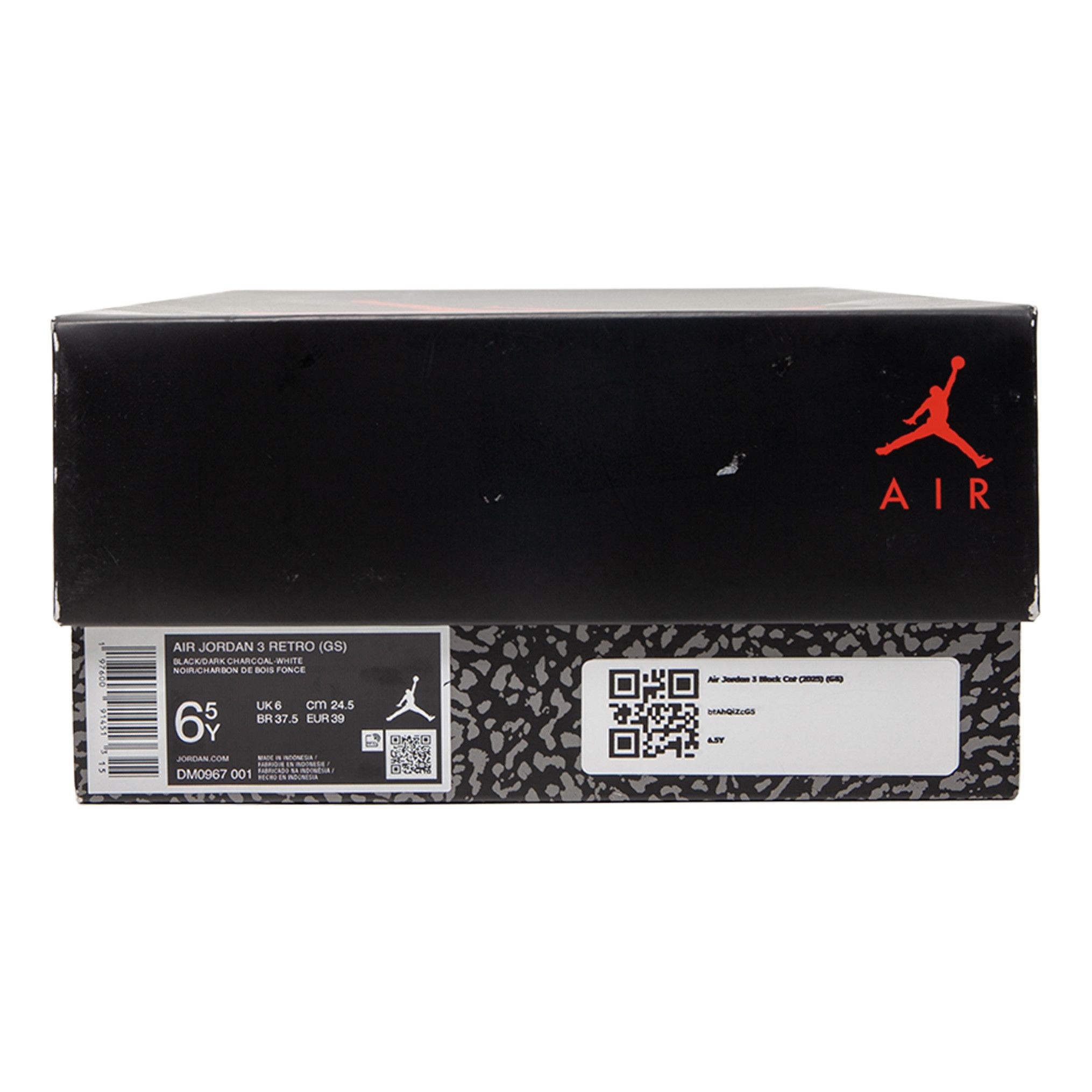 Nike 3 Black Cat (2025) (GS) Size US 6.5 / EU 39-40 - 9 Thumbnail