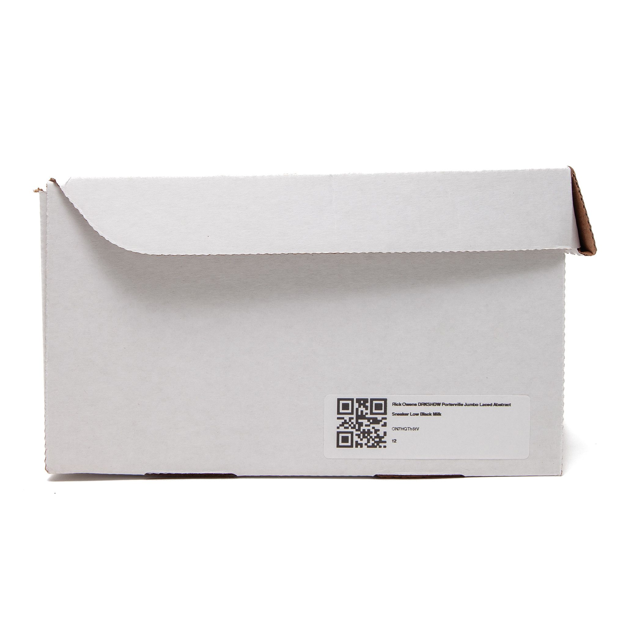 Rick Owens DRKSHDW Porterville Jumbo Laced Abstract Sneaker Low Black Size US 12 / EU 45 - 8 Thumbnail