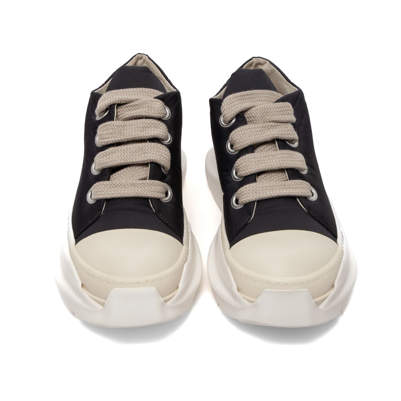 Rick Owens DRKSHDW Porterville Jumbo Laced Abstract Sneaker Low Black Size US 12 / EU 45 - 5 Thumbnail