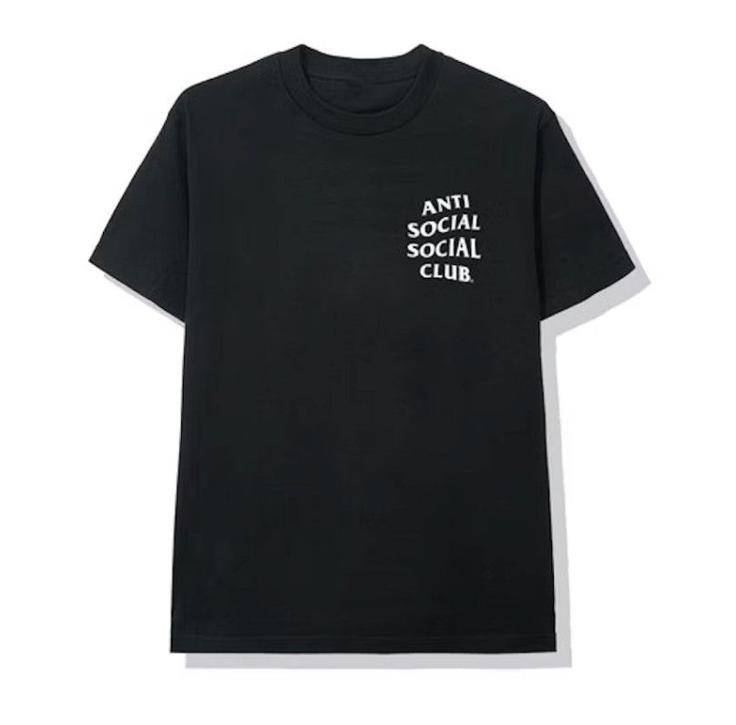 Anti Social Social Club Mind Games Logo Short Sleeve Tee Shirt Black White Size US S / EU 44-46 / 1 - 2 Thumbnail