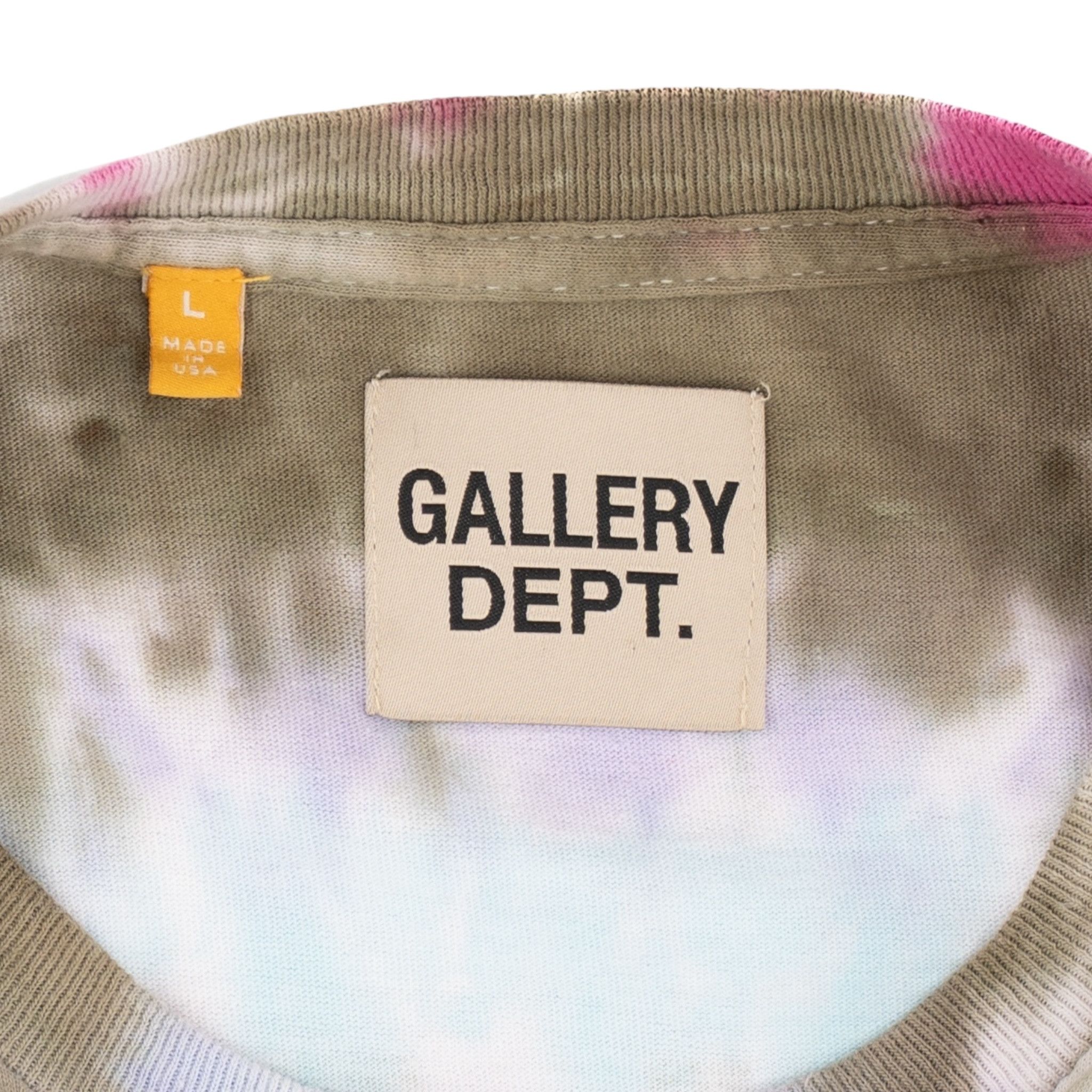 Gallery Dept. Gallery Department Totally Rod Short Sleeve Tee Shirt Tie Dy Size US L / EU 52-54 / 3 - 3 Thumbnail