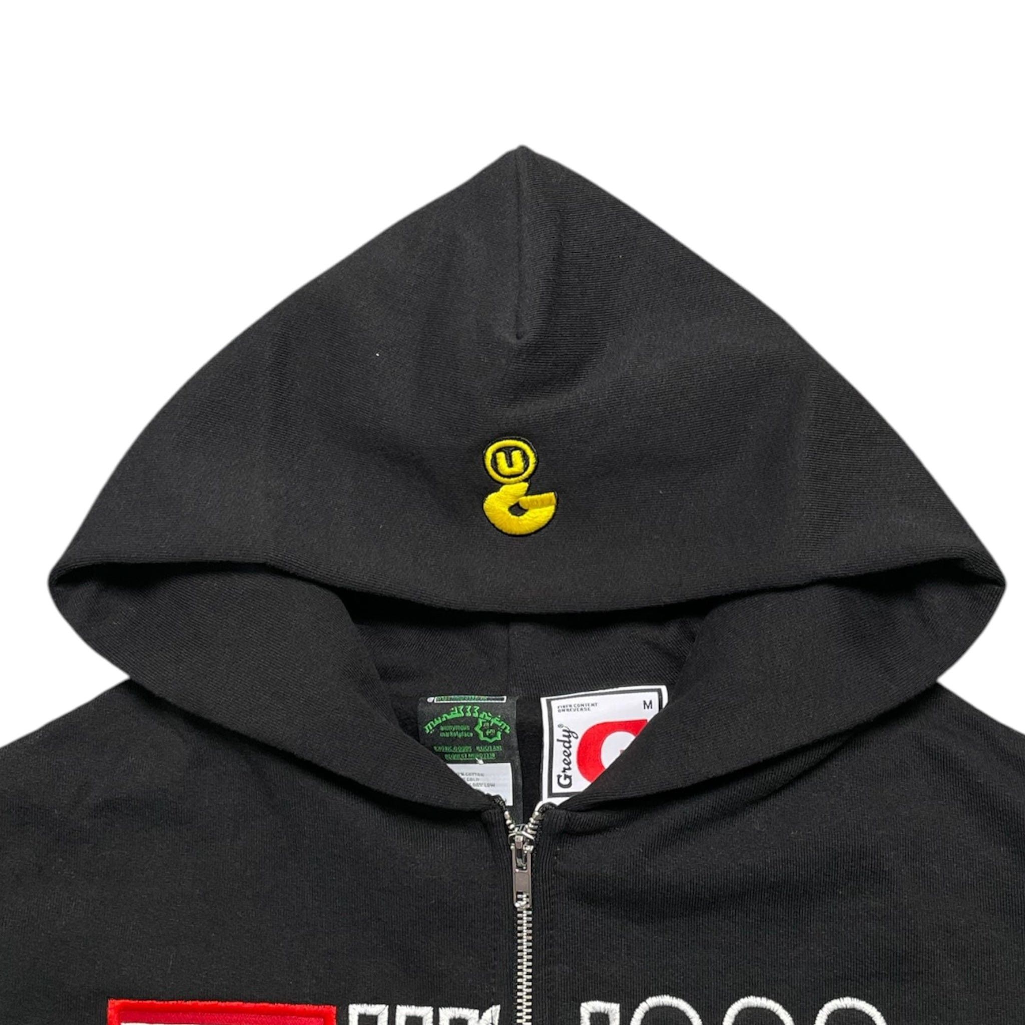 murd333r.fm x Greedy Unit Double Layer Hooded Sweatshirt Black Multi Size US S / EU 44-46 / 1 - 4 Thumbnail