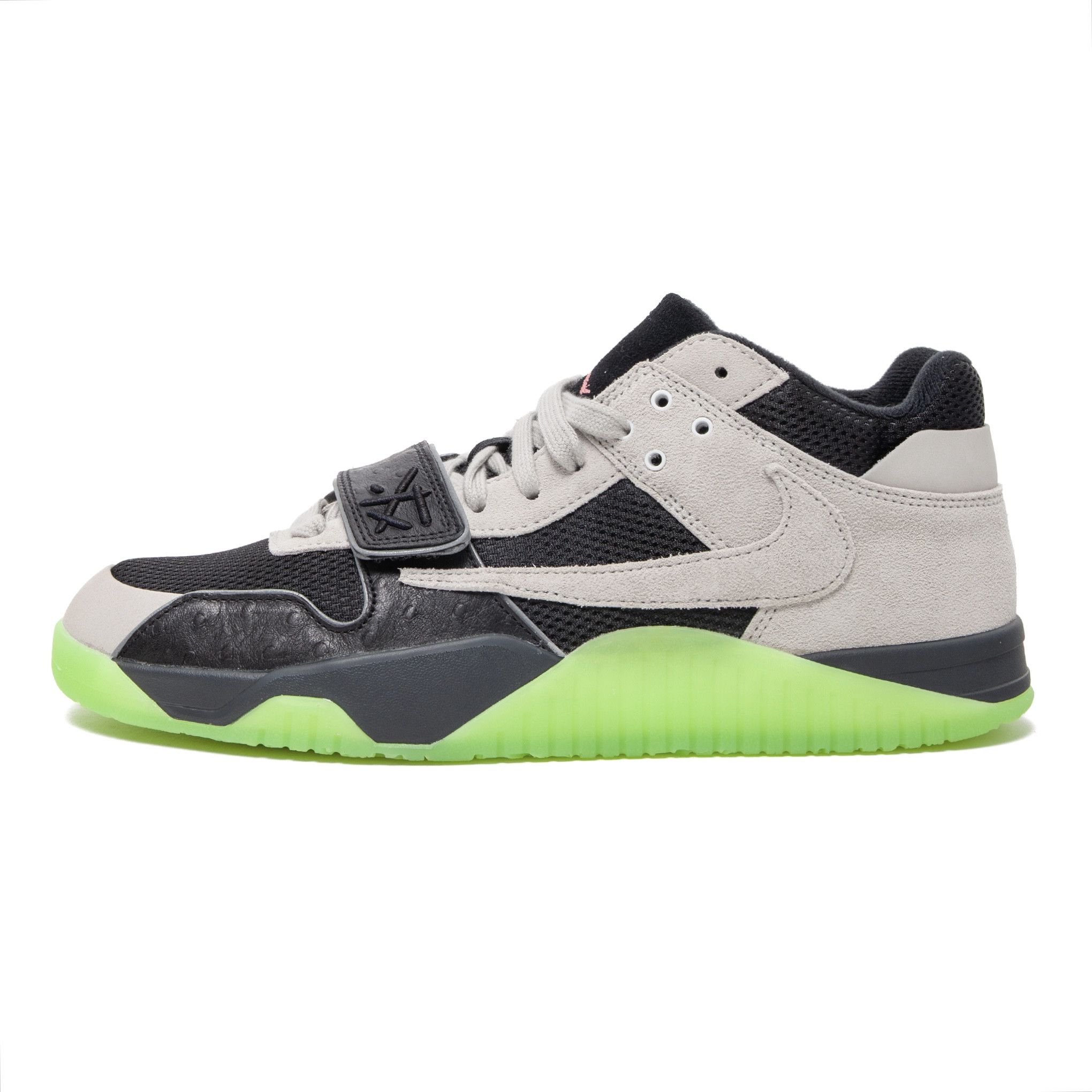 Nike Jumpman Jack TR Travis Scott x Chase B Black Night Silver Size US 10.5 / EU 43-44 - 2 Thumbnail