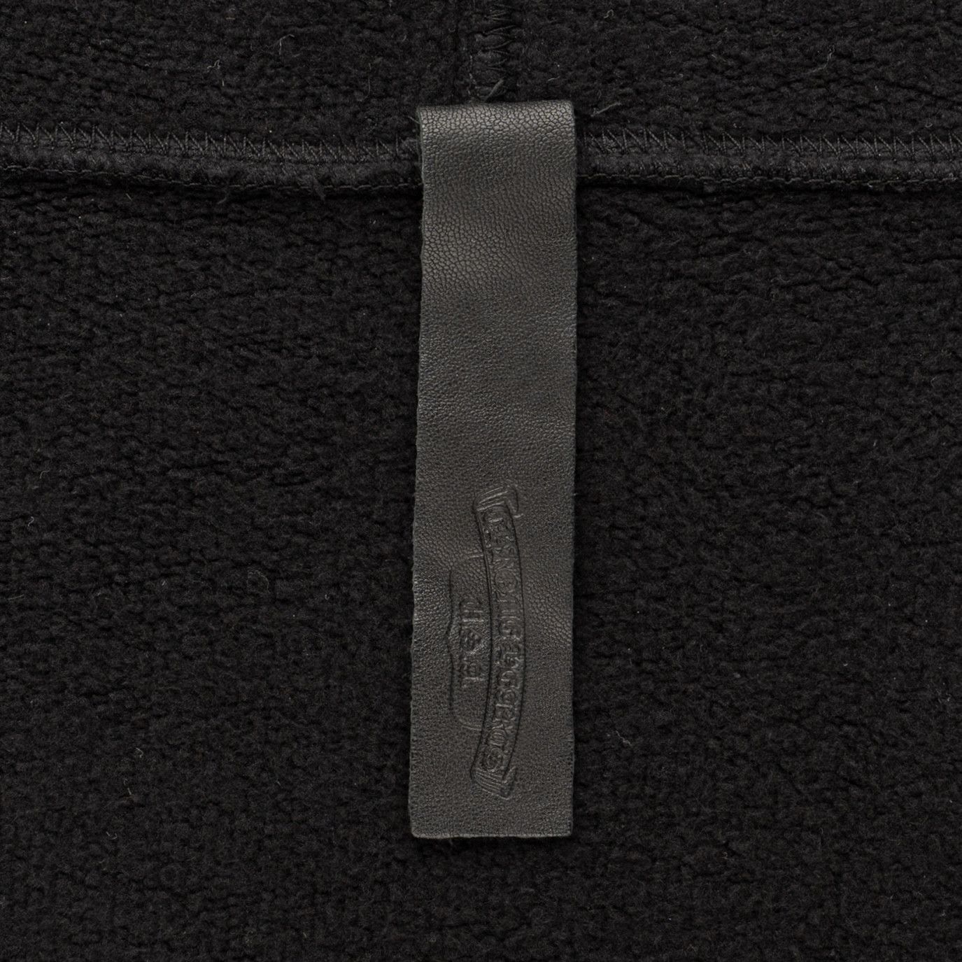 Chrome Hearts Embroidered Vertical Logo Hooded Sweatshirt Black Size US L / EU 52-54 / 3 - 5 Thumbnail
