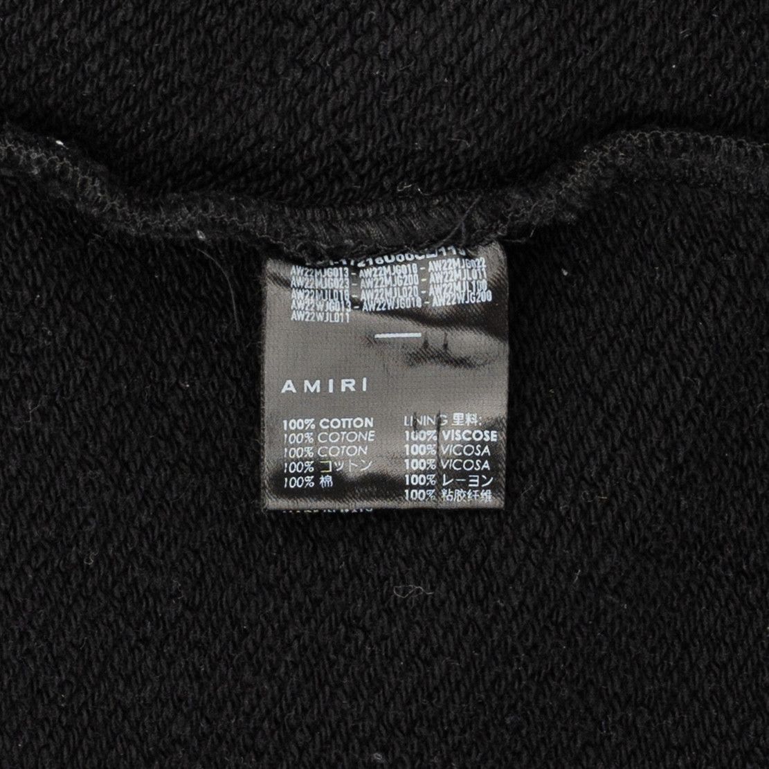 Amiri Amiri x Wes Lang Blood 38 Logo Hooded Sweatshirt Black Multi Size US XL / EU 56 / 4 - 8 Thumbnail