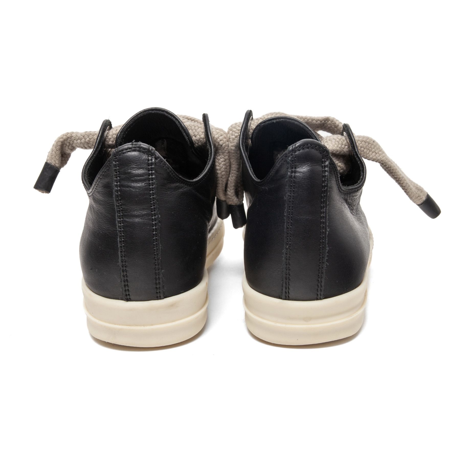 Rick Owens Porterville Jumbo Lace Sneaker Low Black Milk (W) Size US 5 / IT 35 - 6 Thumbnail