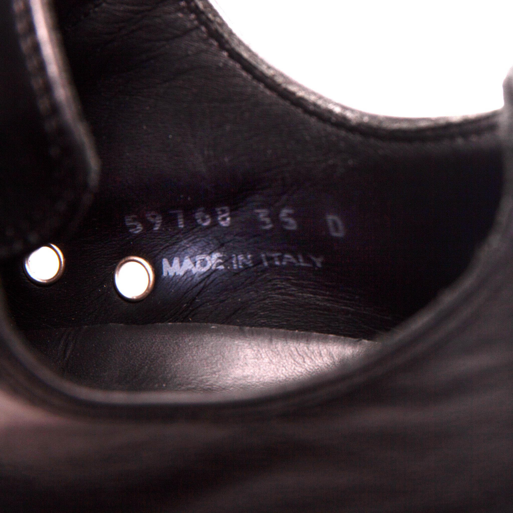 Rick Owens Porterville Jumbo Lace Sneaker Low Black Milk (W) Size US 5 / IT 35 - 8 Thumbnail