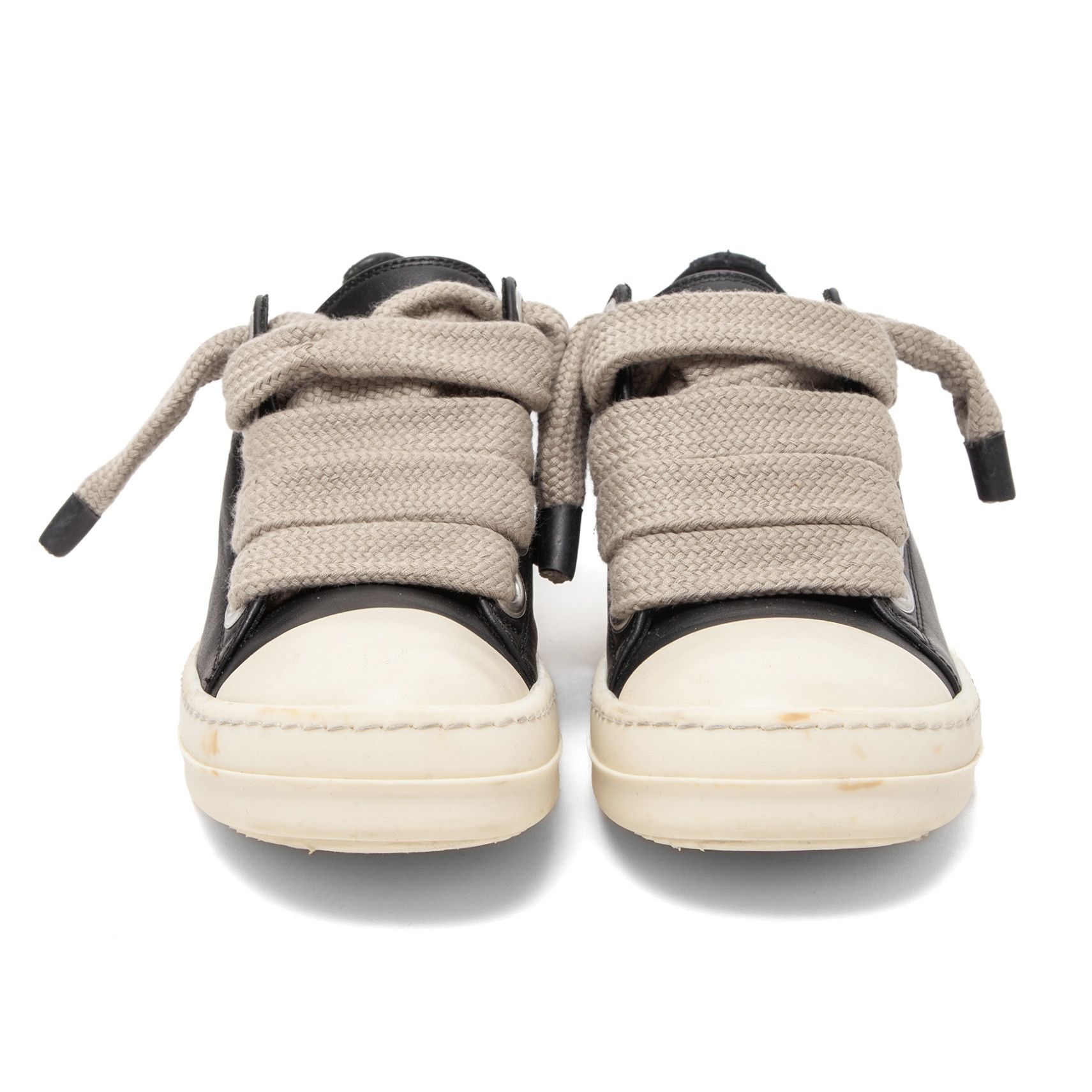 Rick Owens Porterville Jumbo Lace Sneaker Low Black Milk (W) Size US 5 / IT 35 - 5 Thumbnail