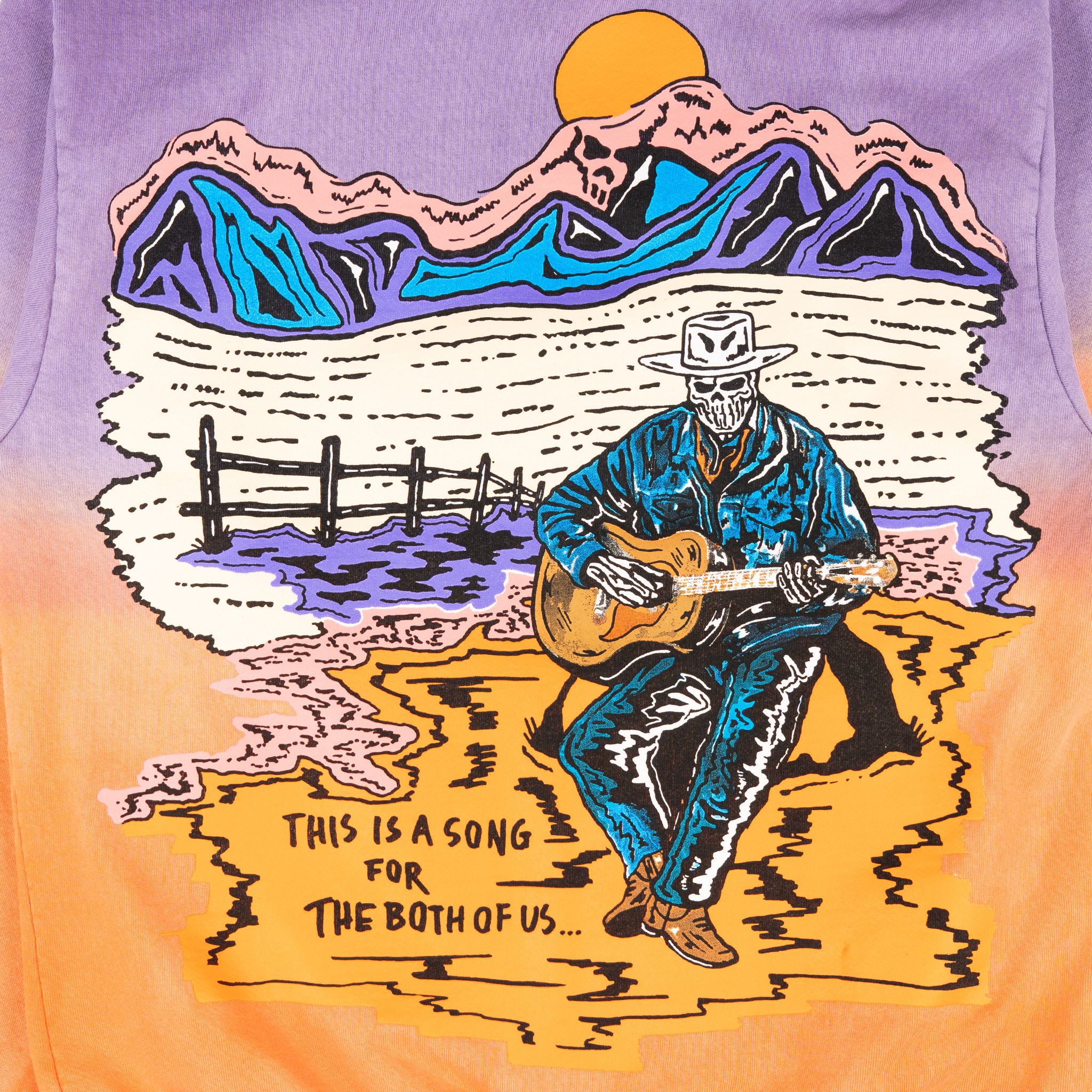 Warren Lotas This is a Song For The Both of Us Hooded Sweatshirt Purple Size US M / EU 48-50 / 2 - 3 Thumbnail