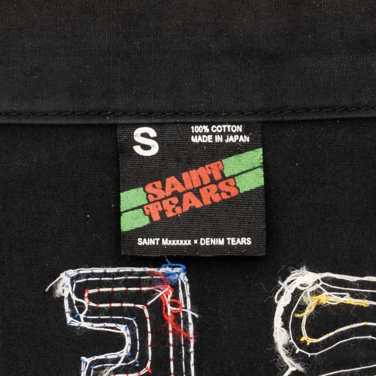 Saint Michael x Denim Tears Swing Top Jacket Black Red Multi Size US S / EU 44-46 / 1 - 6 Thumbnail
