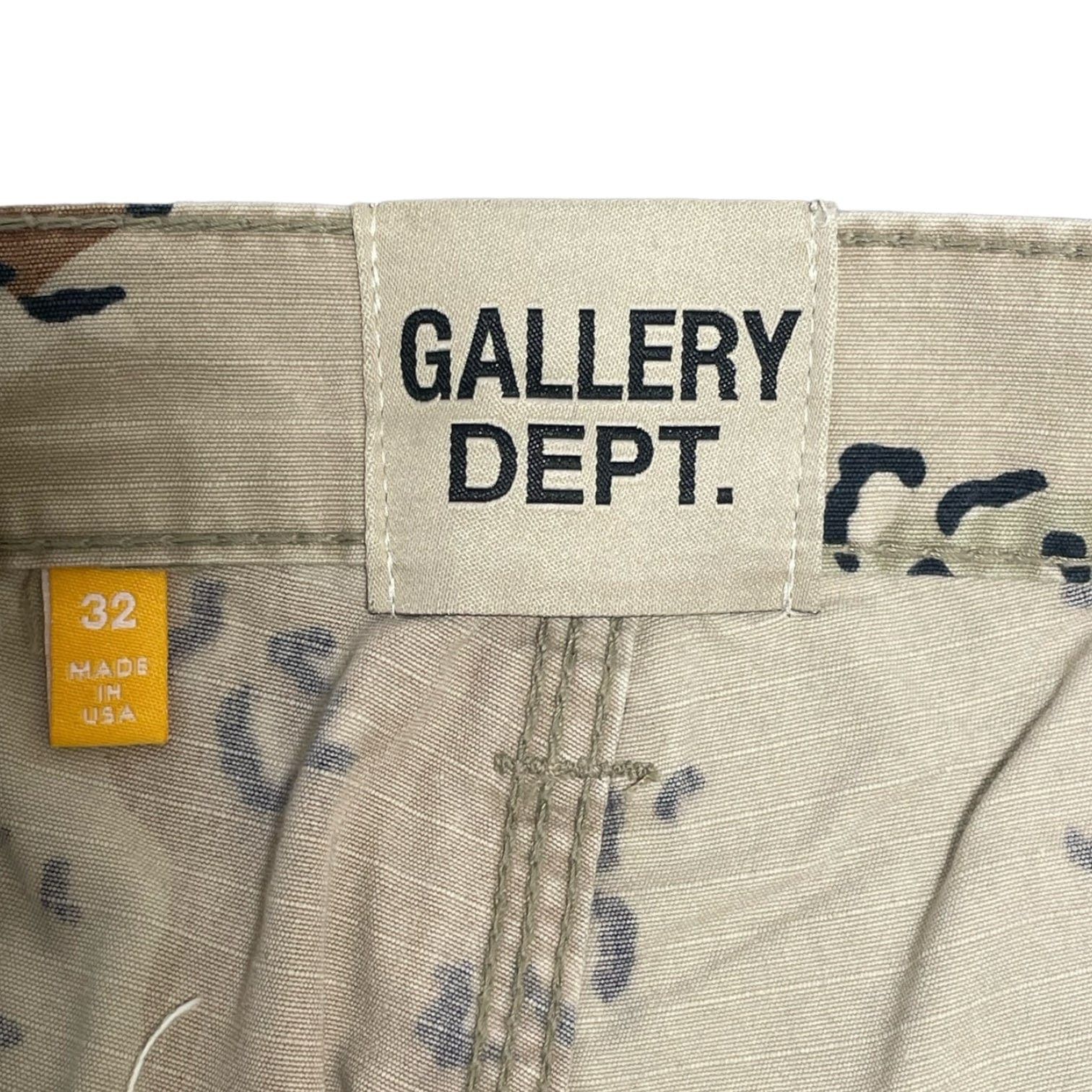 Gallery Dept. Gallery Department LA Flare Cargo Pants Desert Camo Size US 32 / EU 48 - 4 Thumbnail
