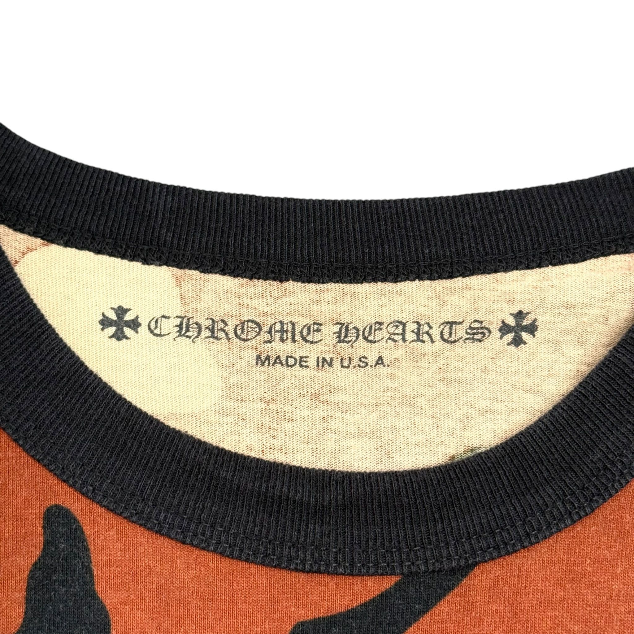 Chrome Hearts x Matty Boy Pocket Caution Logo Long Sleeve Tee Shirt Camo Size US L / EU 52-54 / 3 - 4 Thumbnail