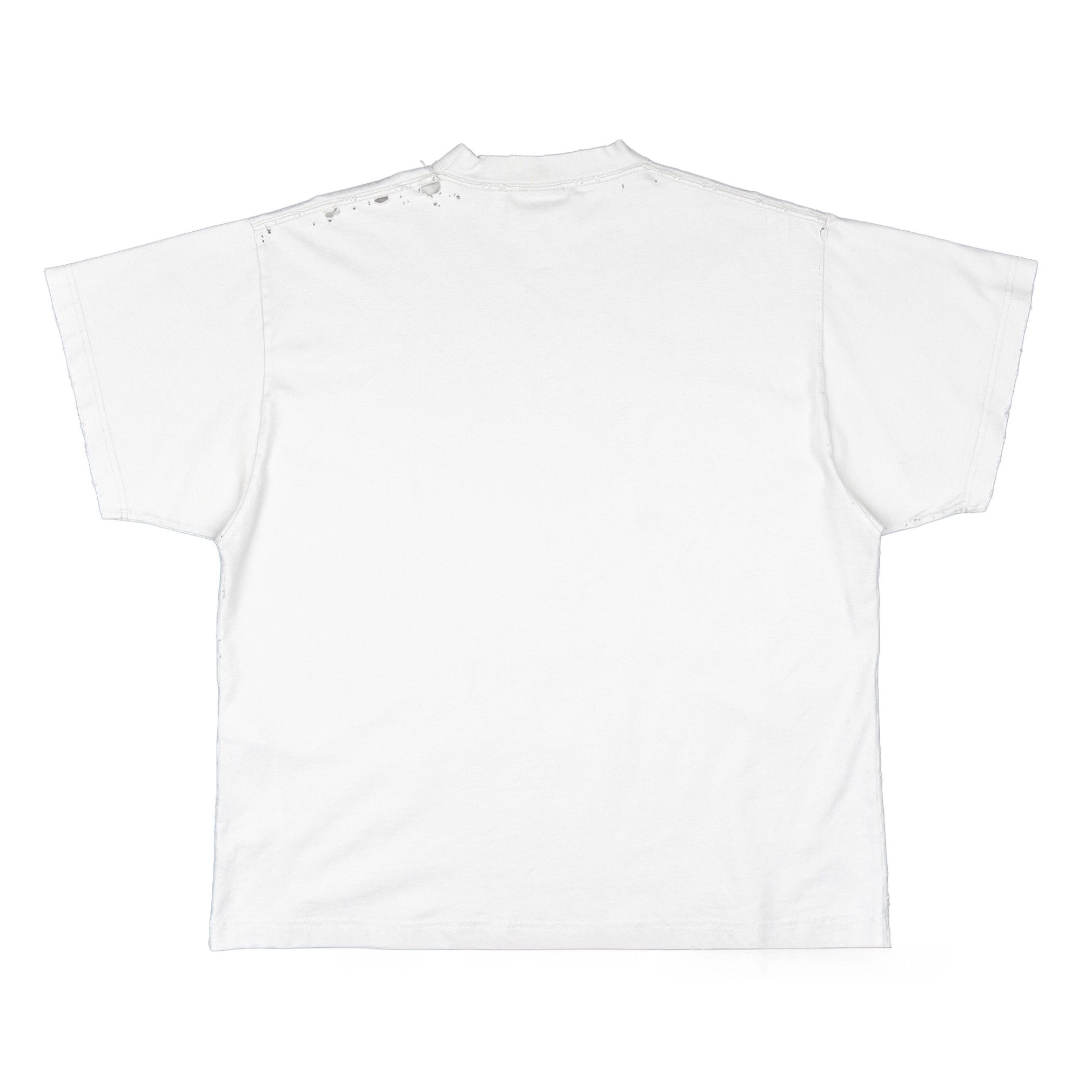 Balenciaga Not Been Done Yet Logo Short Sleeve Tee Shirt White Multi Size US XS / EU 42 / 0 - 2 Thumbnail
