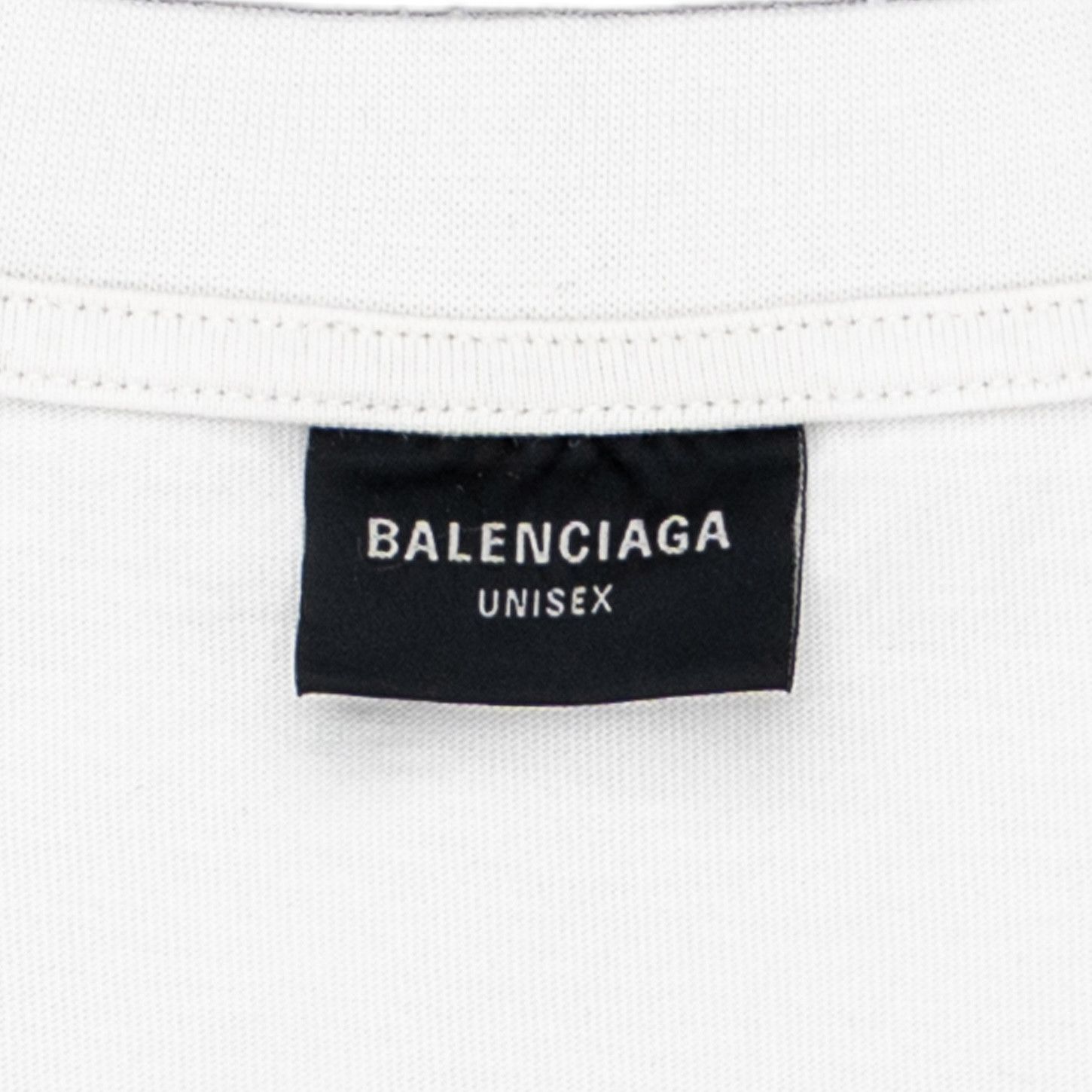 Balenciaga Not Been Done Yet Logo Short Sleeve Tee Shirt White Multi Size US XS / EU 42 / 0 - 3 Thumbnail