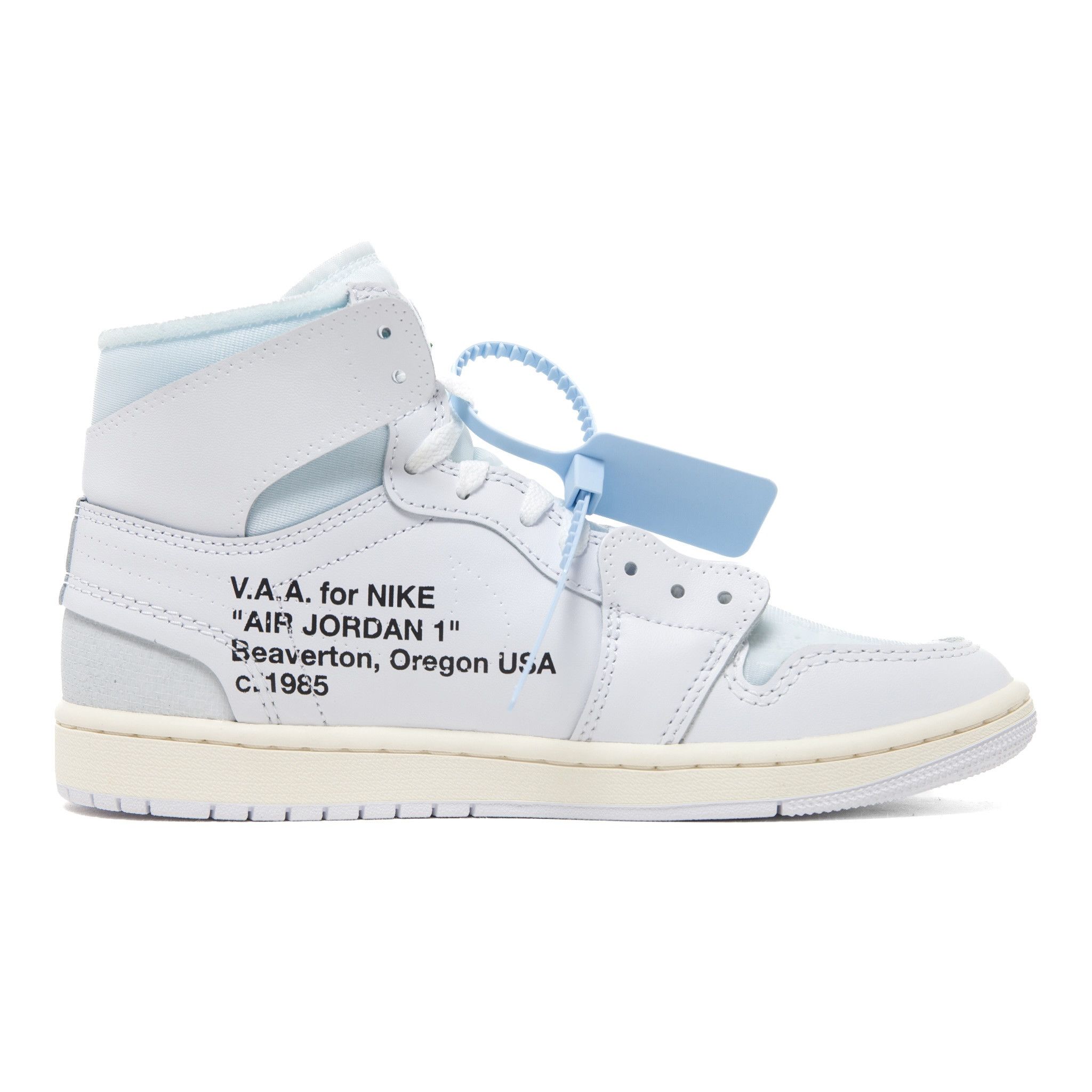 Nike 1 Retro High Virgil Abloh Archive Alaska Size US 6 / EU 39 - 4 Thumbnail