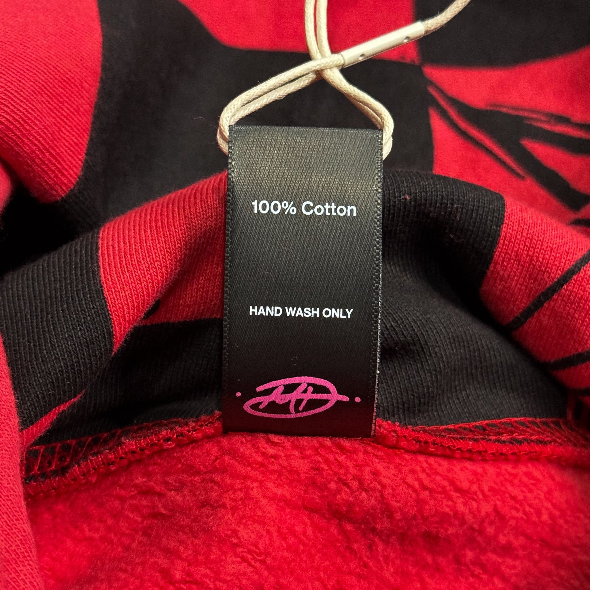Matty Boy Anti Promo 99 Eyes Las Vegas Hooded Sweatshirt Red Multi Size US L / EU 52-54 / 3 - 6 Thumbnail