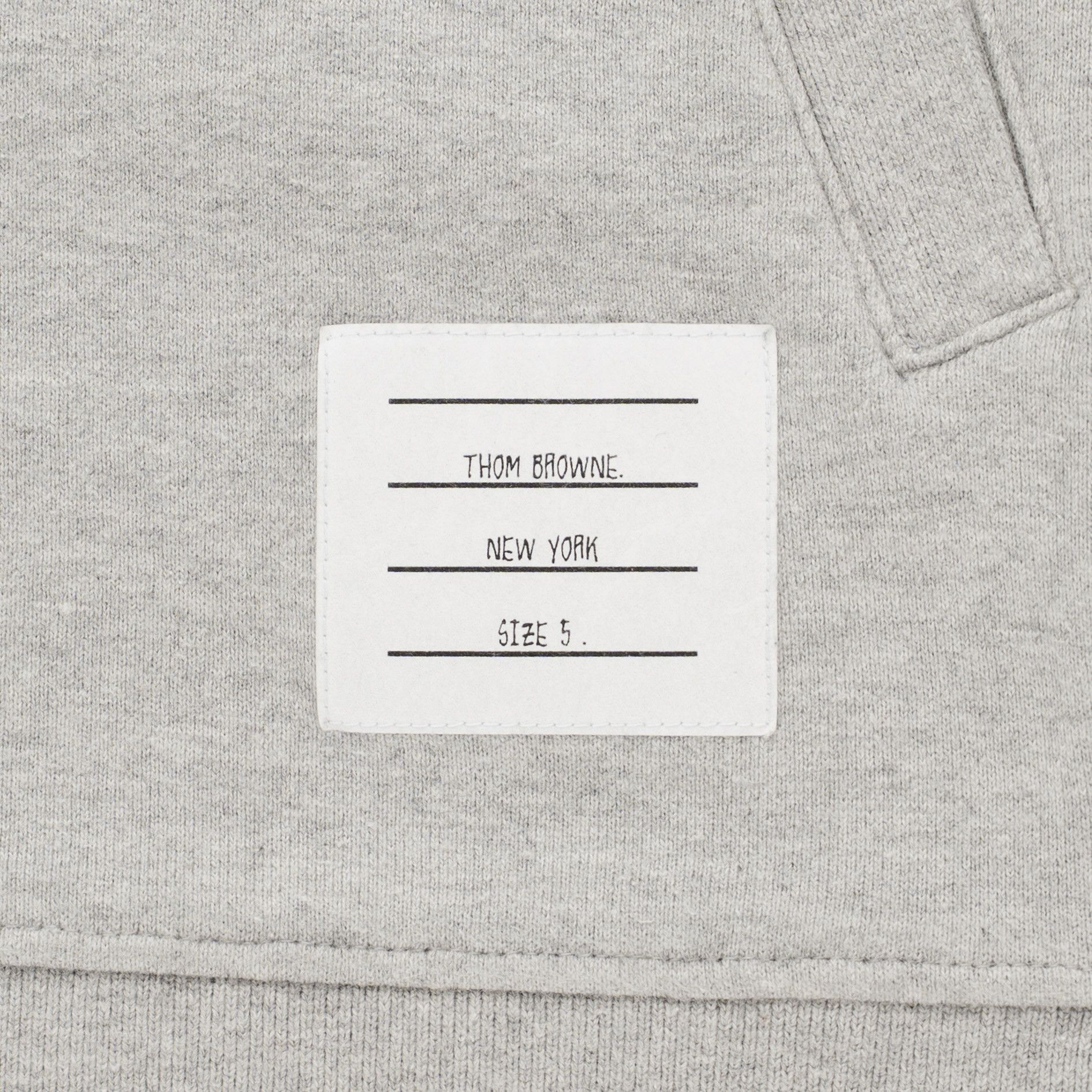 Thom Browne Engineered 4-Bar Classic Zip Up Hooded Sweatshirt Grey Whit Size US XL / EU 56 / 4 - 3 Thumbnail