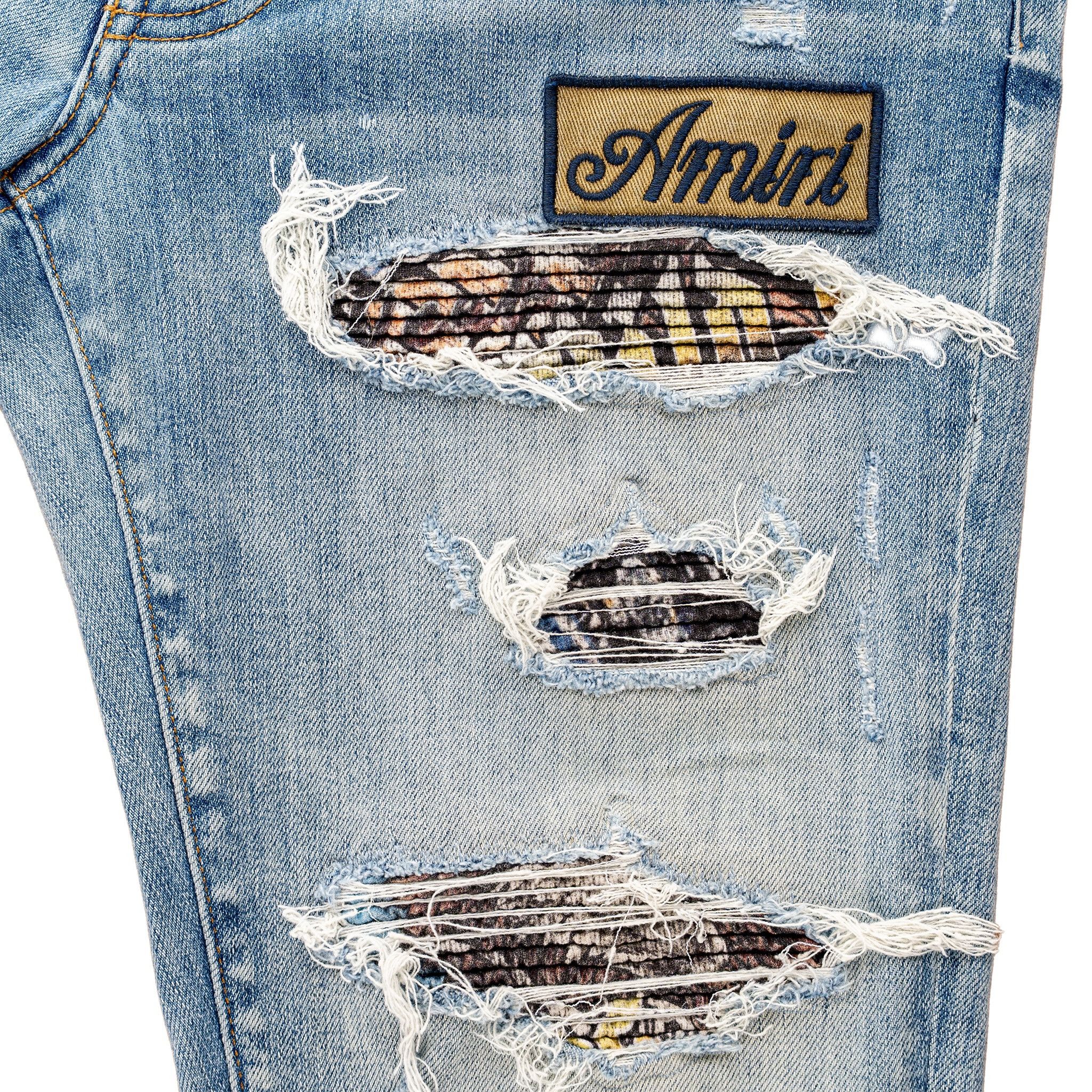 Amiri Amiri Biker Art Patch Jeans Clay Indigo Size US 30 / EU 46 - 5 Thumbnail