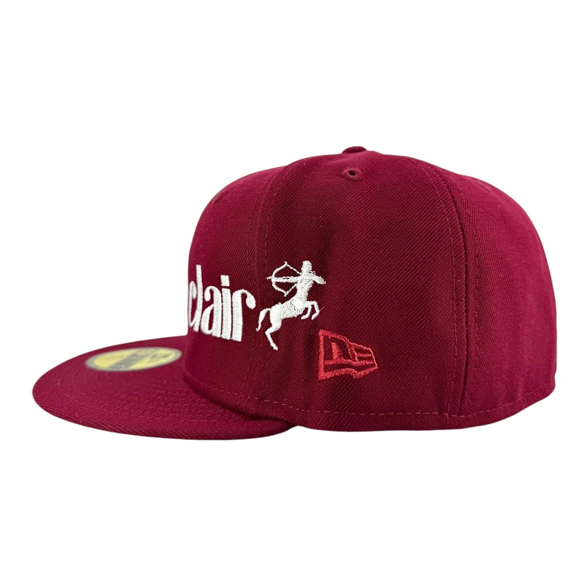 Sinclair Global New York Yankees 2009 World Series Patch Fitted Hat Burgund Size ONE SIZE - 4 Thumbnail