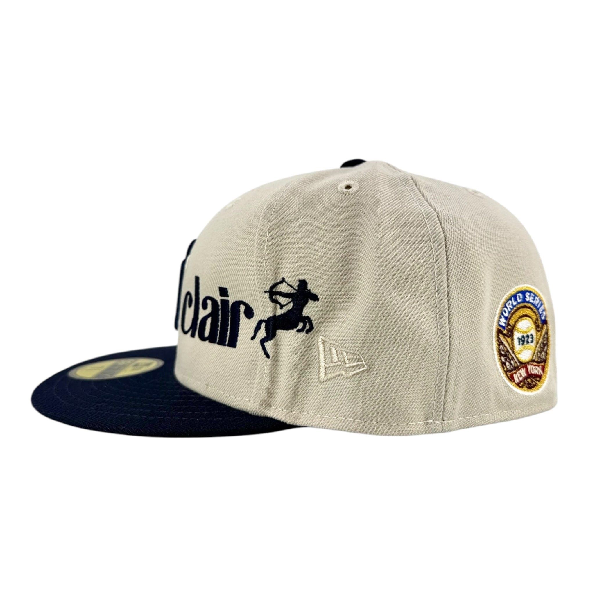 Sinclair Global New York Yankees 2003 World Series Patch Fitted Hat Beige N Size ONE SIZE - 4 Thumbnail