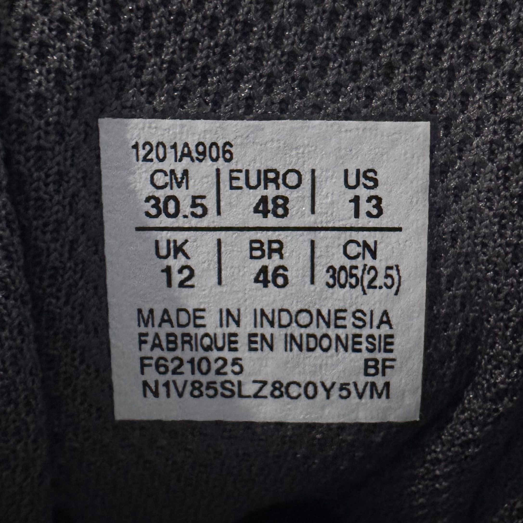 Asics ASICS Gel-1130 Black Pure Silver Size US 14 / EU 47 - 8 Thumbnail