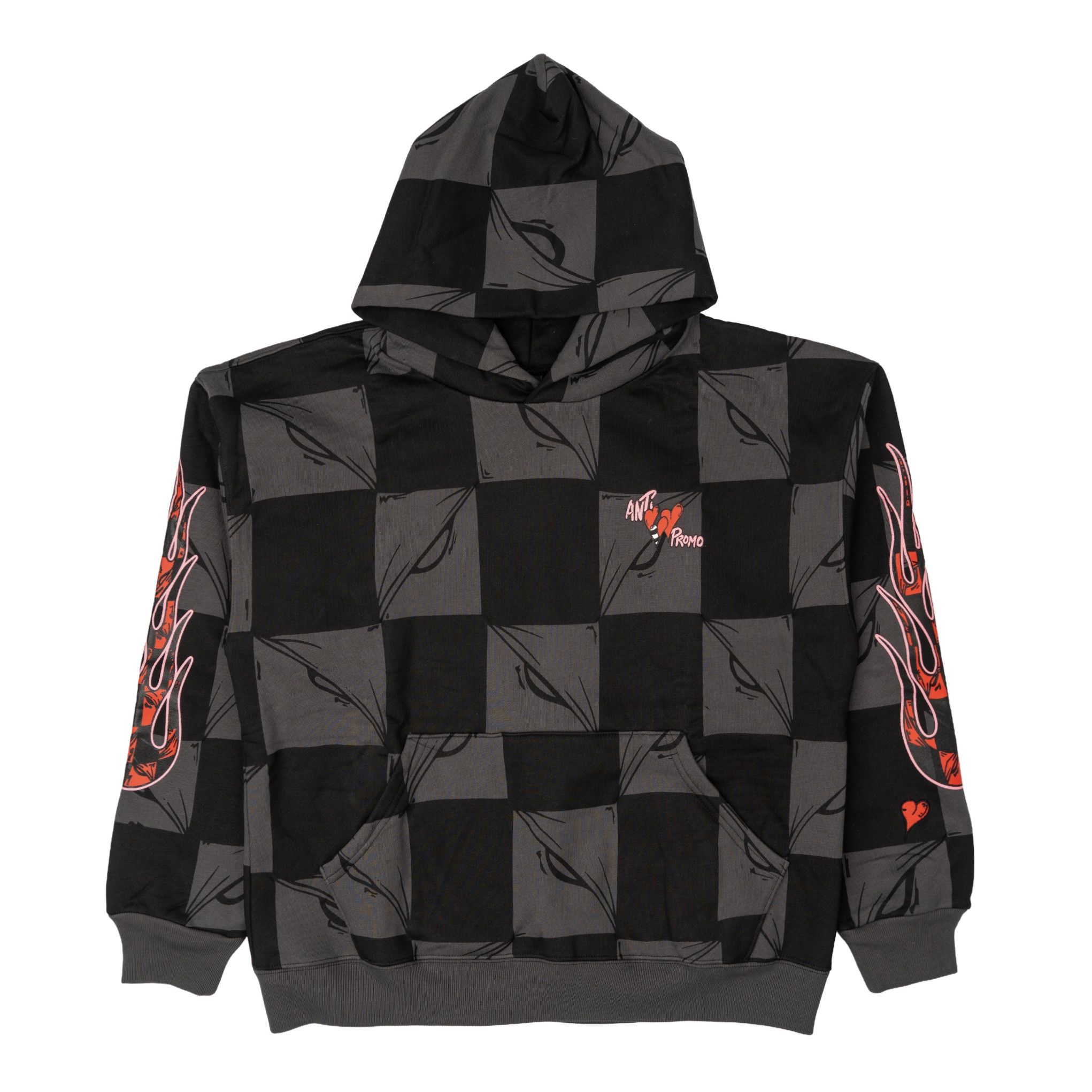 Matty Boy Anti Promo 99 Eyes ATL Flame Hooded Sweatshirt Black Multi Size US S / EU 44-46 / 1 - 2 Thumbnail