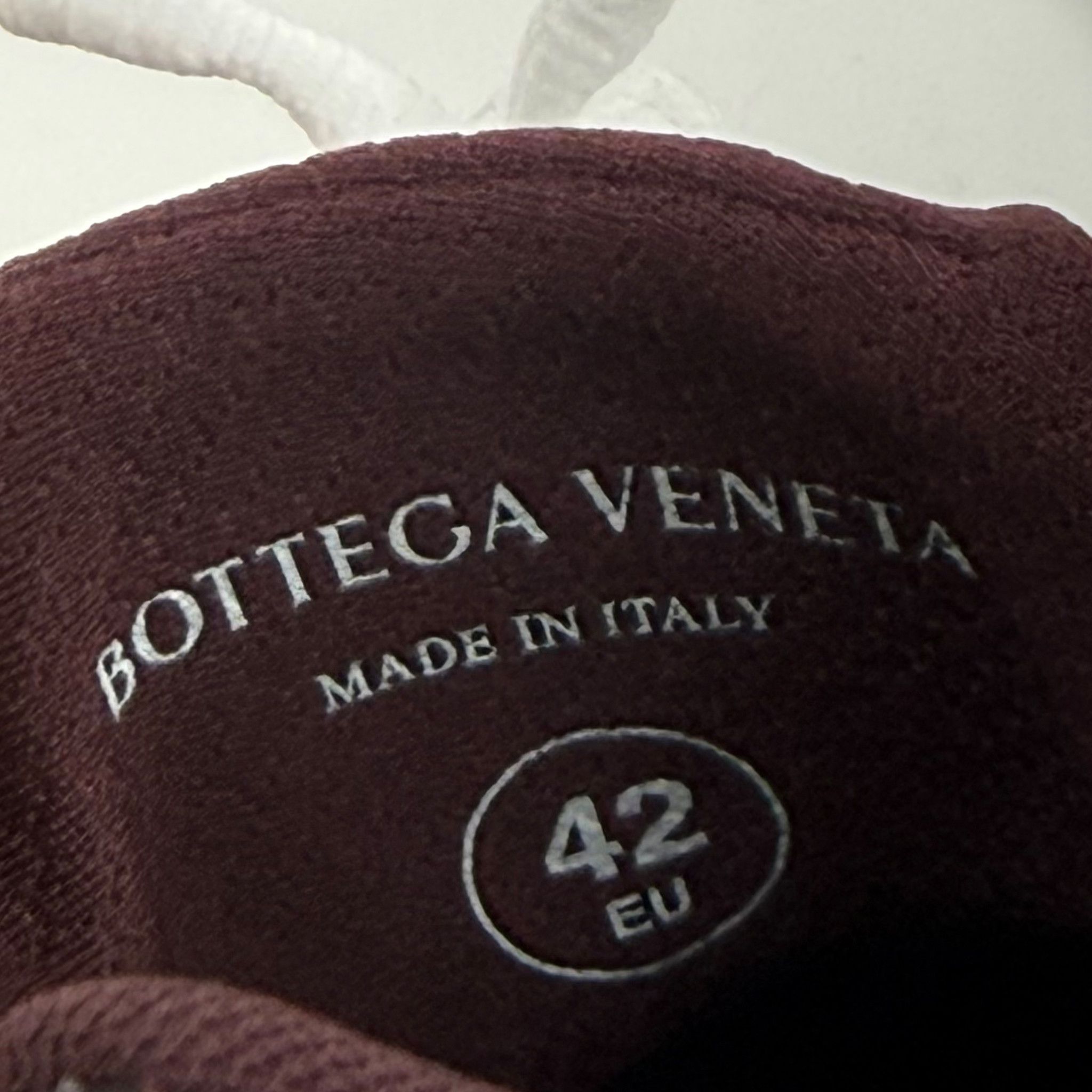 Bottega Veneta Orbit Trainer Burgundy Silver Multi Size US 9 / EU 42 - 8 Thumbnail