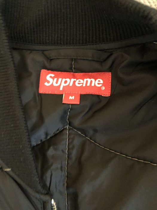 Supreme Blimp Quilted Work Bomber Jacket