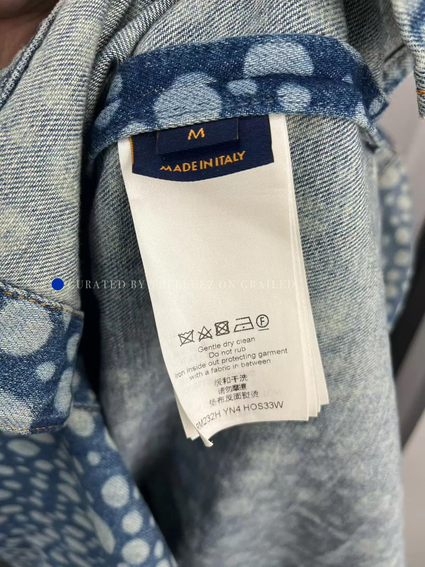 Louis Vuitton Unique Polka Dot Short Sleeve Shirt in Blue Size US M / EU 48-50 / 2 - 3 Thumbnail
