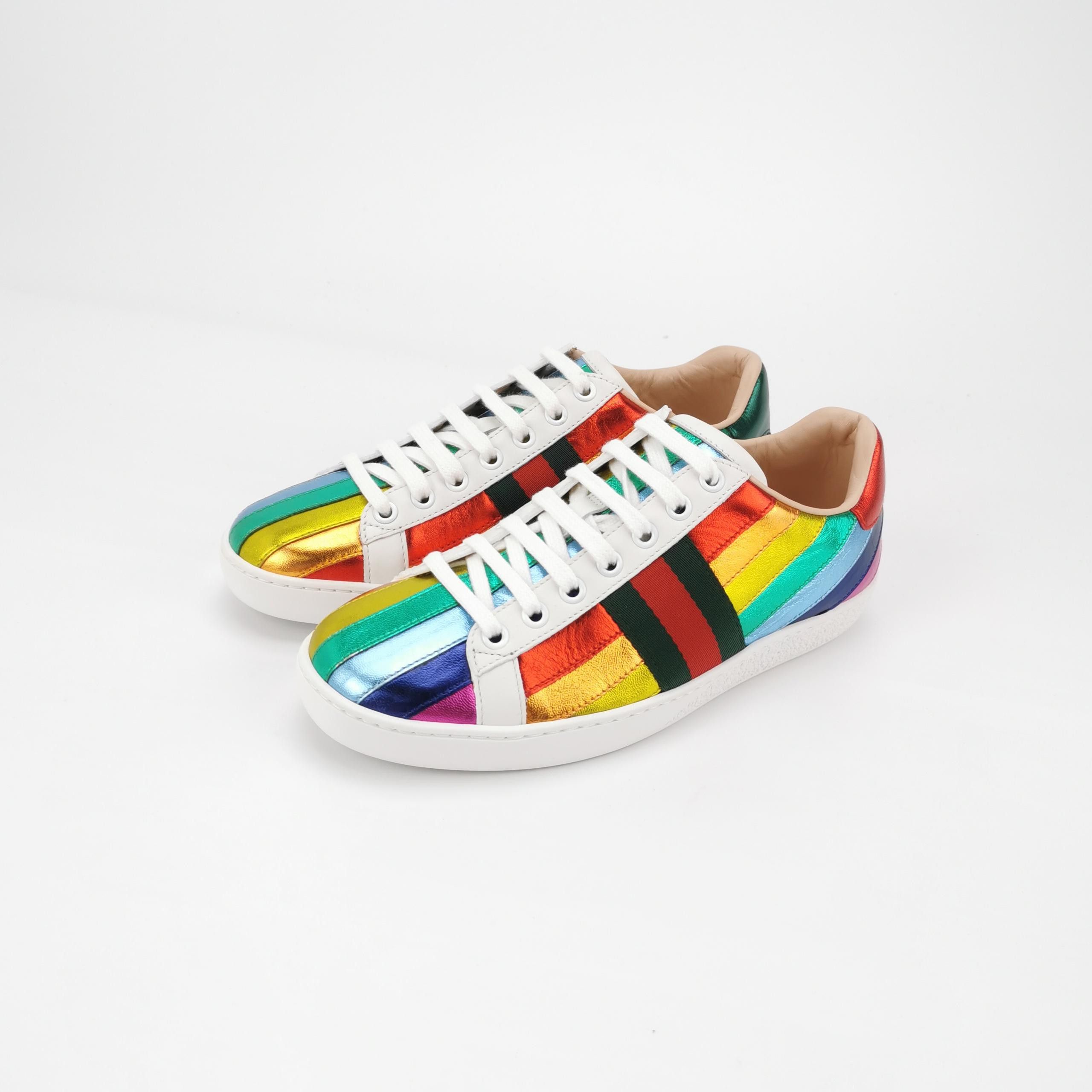 Gucci Gucci Women 6 Lowtop Sneakers Size US 6 / IT 36 - 2 Thumbnail