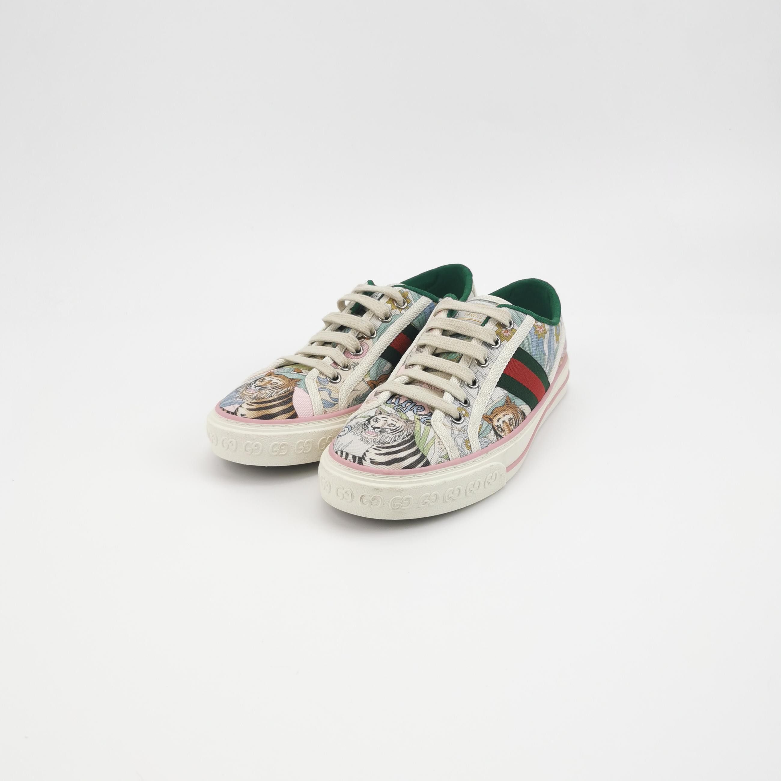 Gucci Gucci Women 7 Lowtop Sneakers Size US 7 / IT 37 - 2 Thumbnail