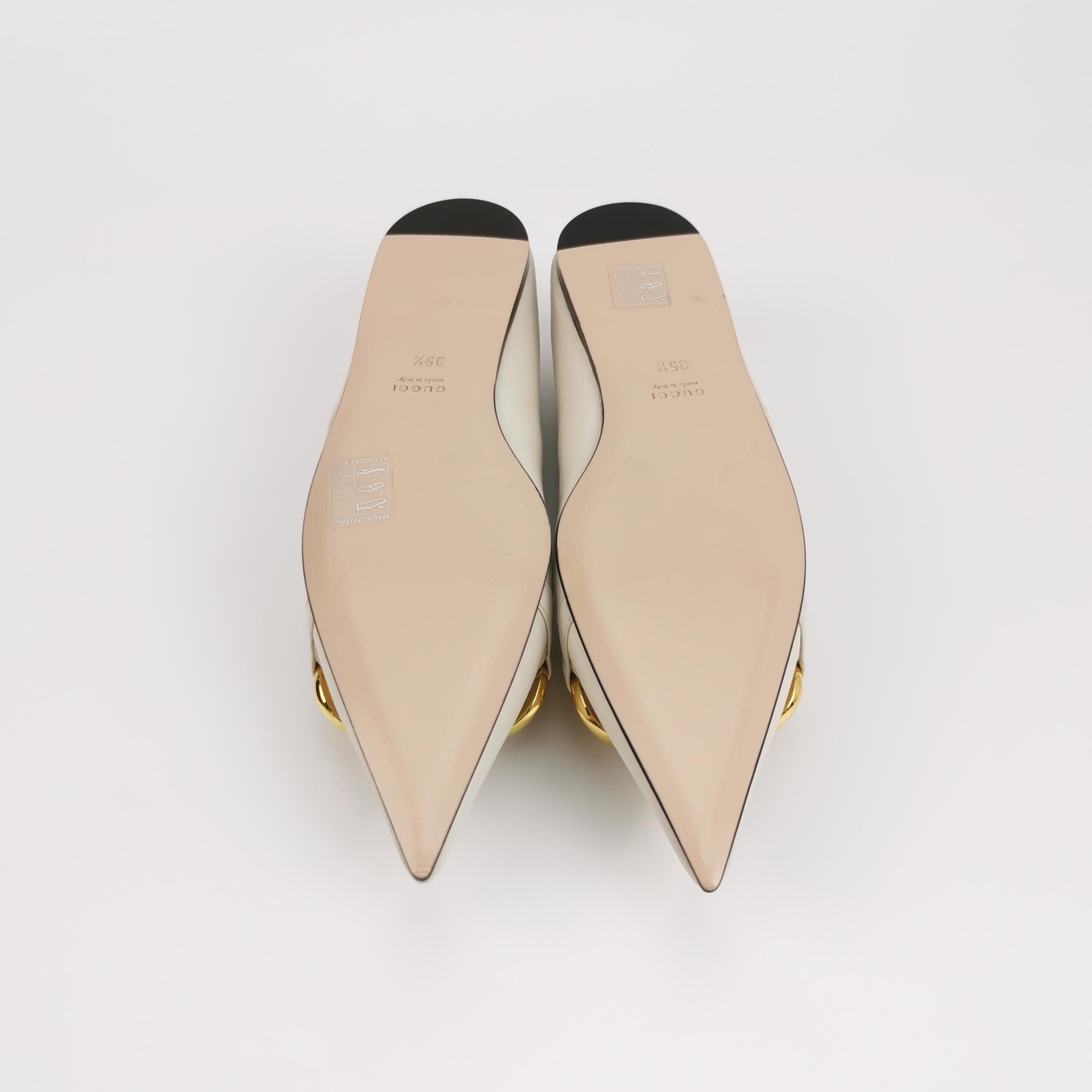 Gucci Gucci Women 5-5 Flats Size US 5.5 / IT 35.5 - 5 Thumbnail