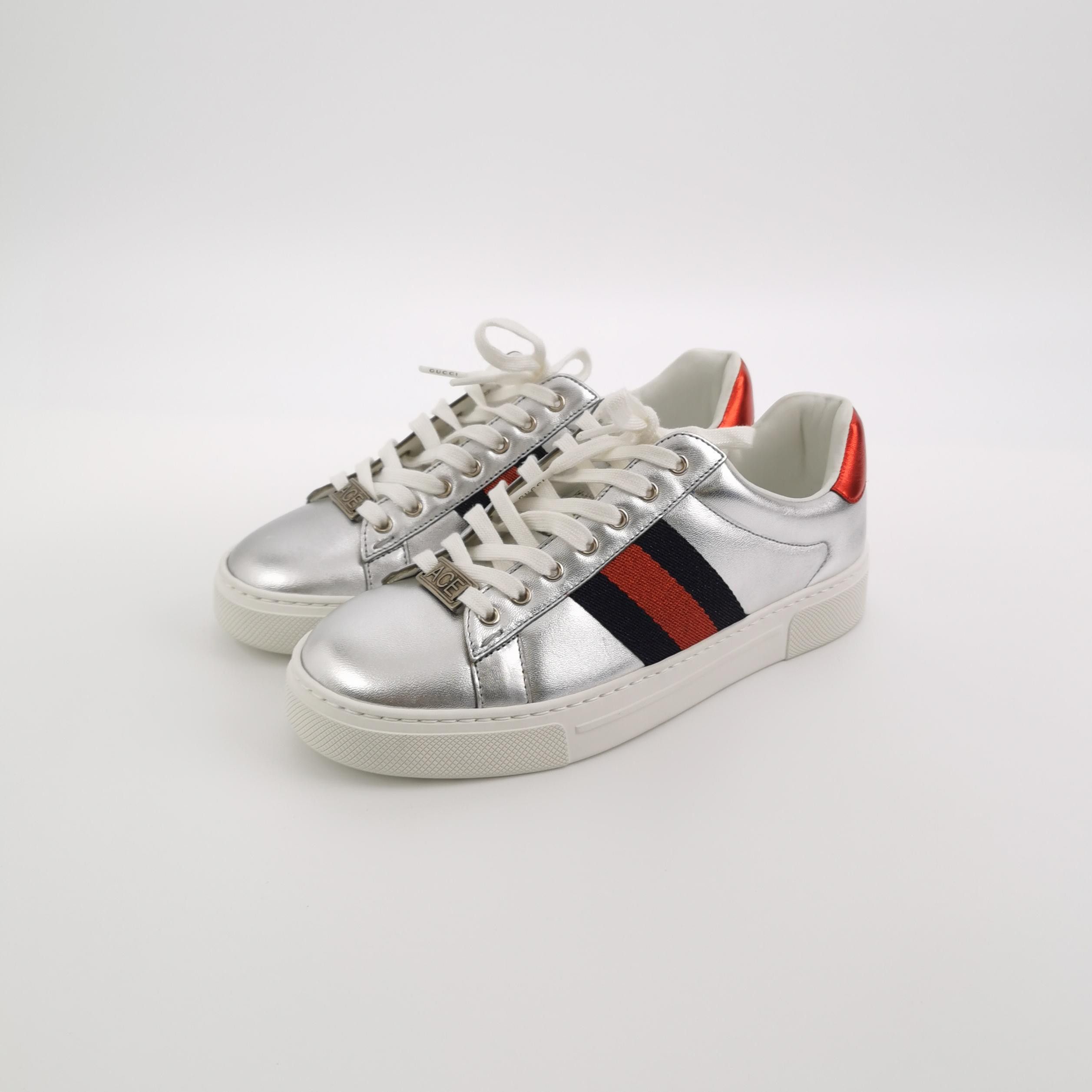 Gucci Gucci Women it_34 Lowtop Sneakers Size US 4 / IT 34 - 2 Thumbnail