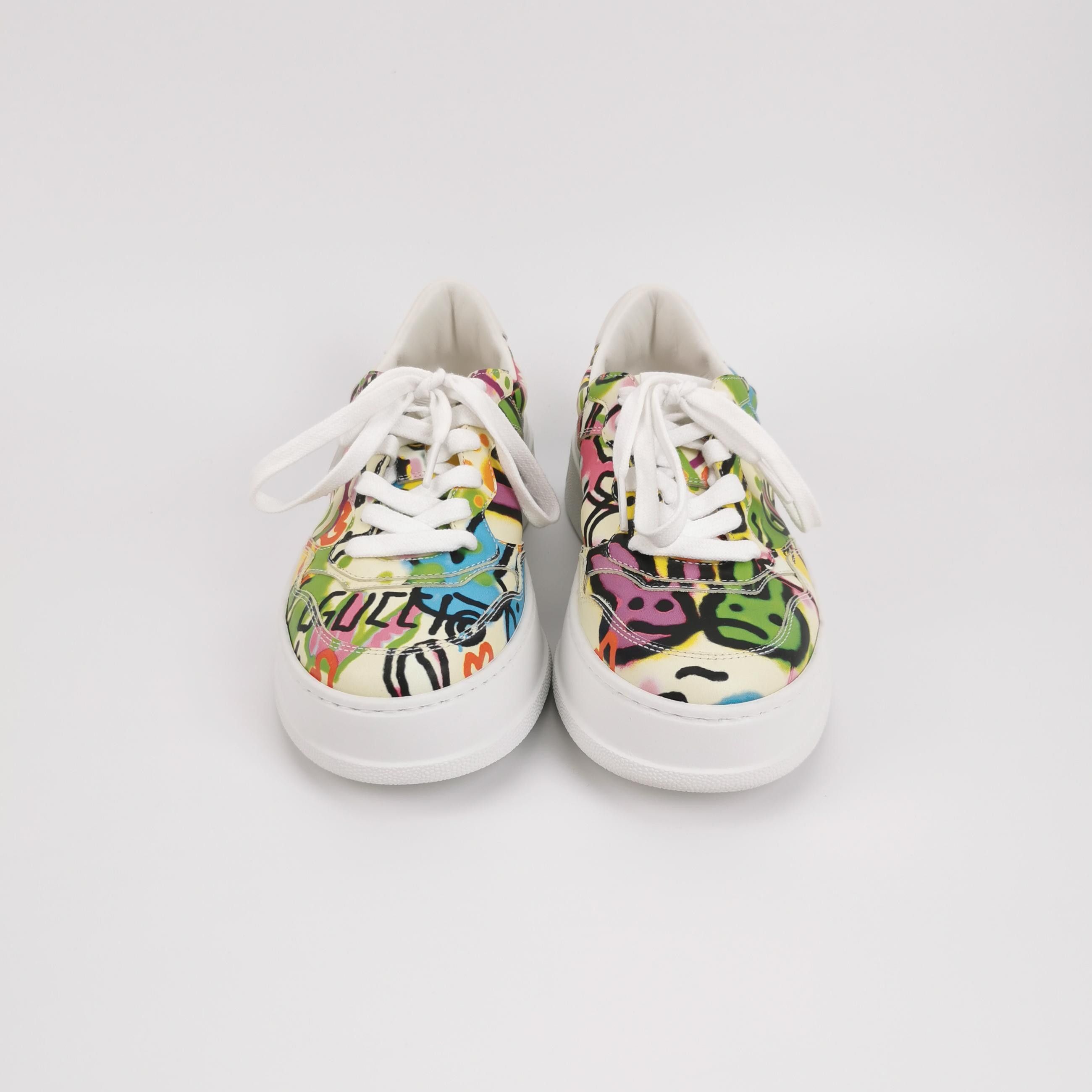Gucci Gucci Women 7-5 Lowtop Sneakers Size US 7.5 / IT 37.5 - 3 Thumbnail