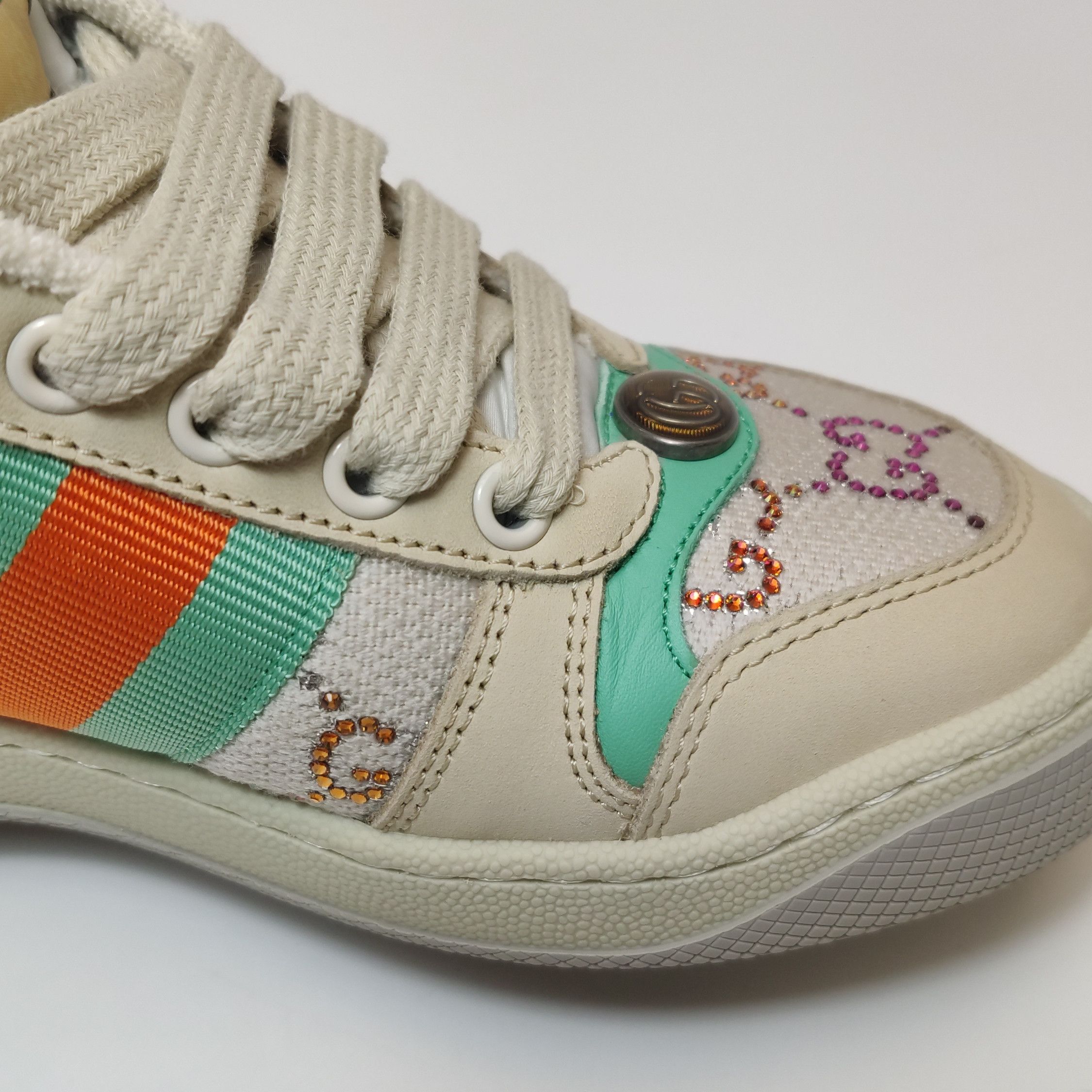 Gucci Gucci Women it_34 Lowtop Sneakers Size US 4 / IT 34 - 10 Thumbnail