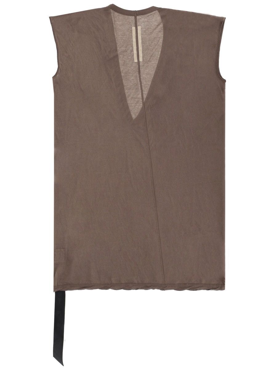 Rick Owens Drkshdw RICK OWENS DRKSHDW T-SHIRT "DYLAN T" - BROWN Size US S / EU 44-46 / 1 - 3 Thumbnail