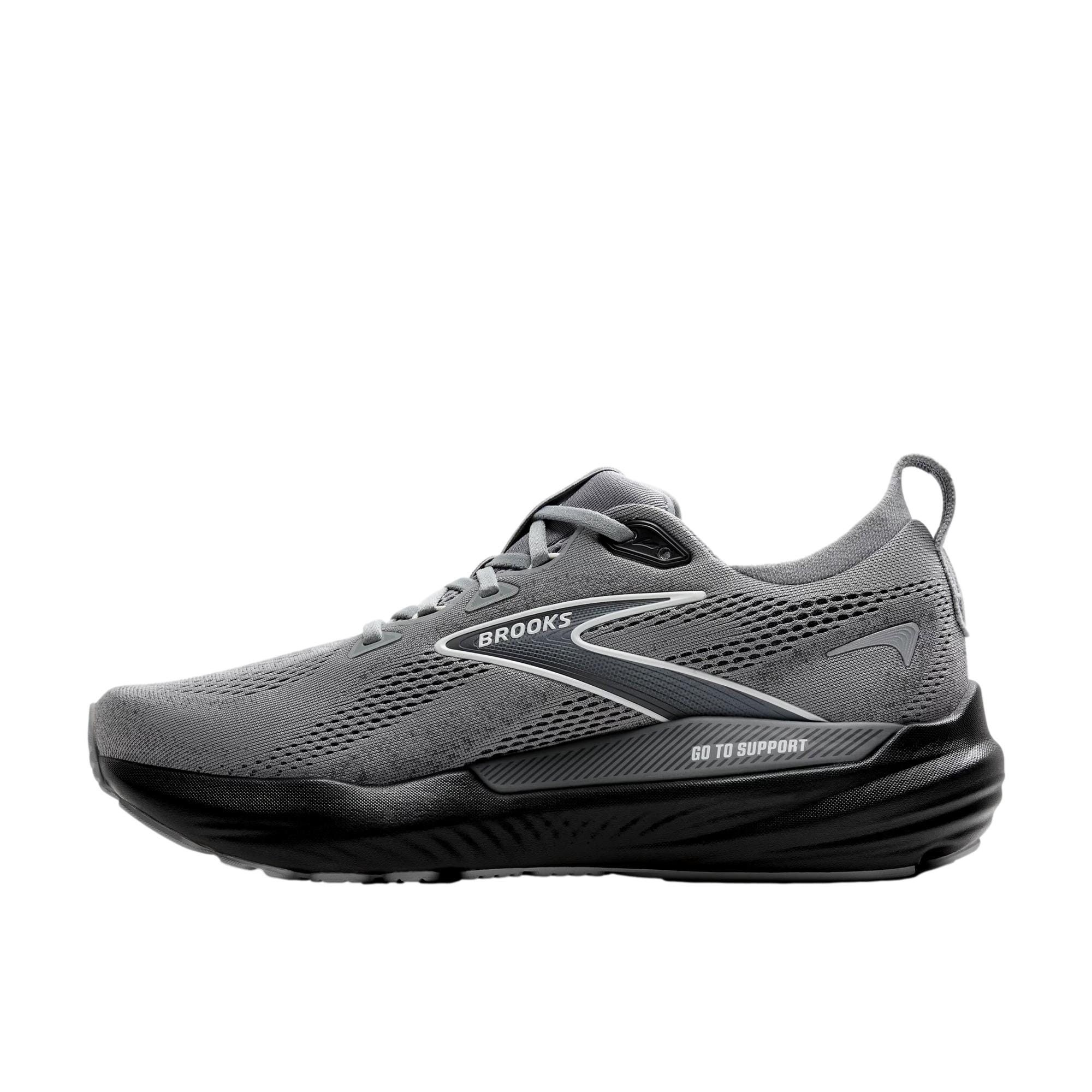 Brooks Glycerin GTS 22 Primer Gray / Ebony / Bluewash 110446 1D 078 Size US 8 / EU 41 - 4 Thumbnail