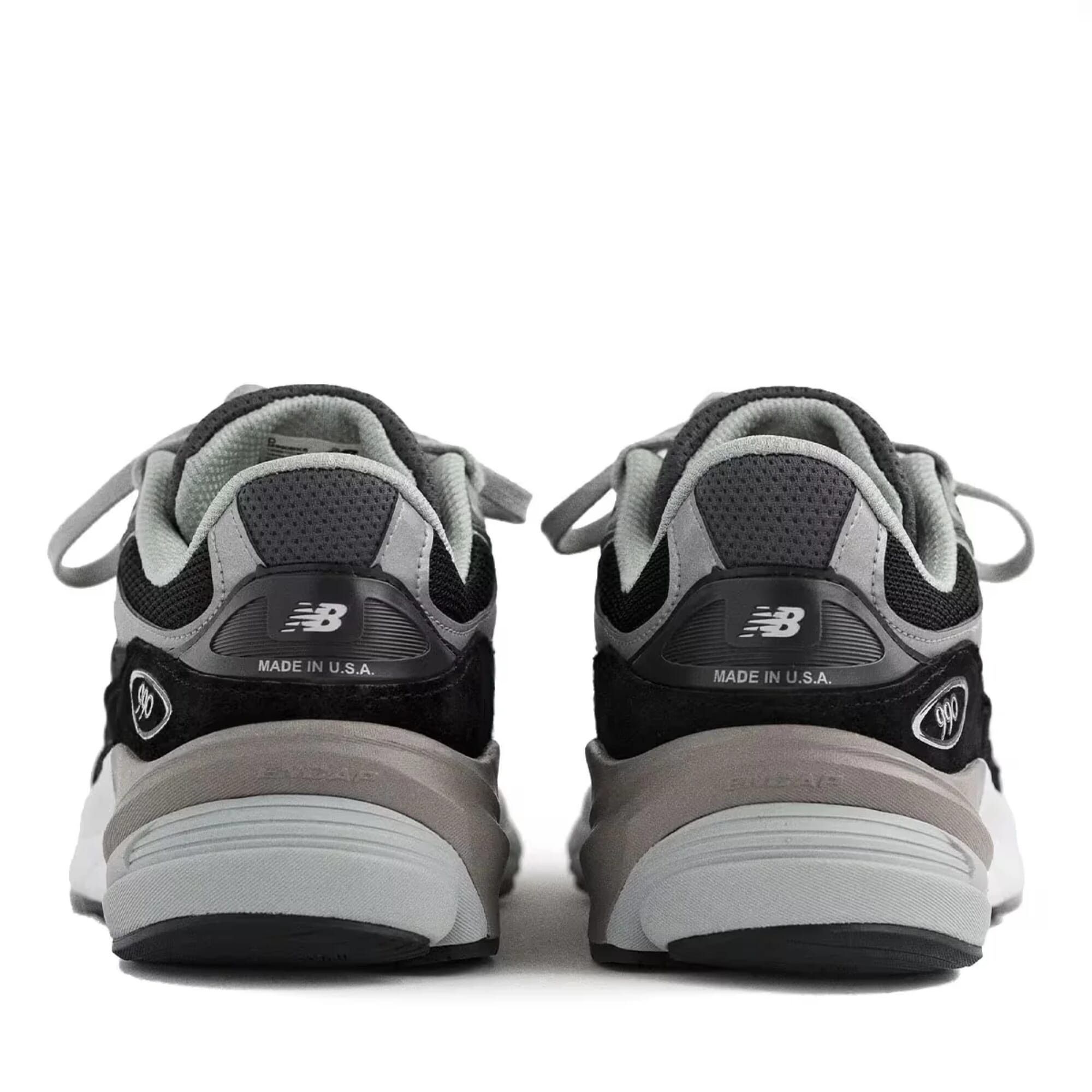 New Balance 990 V6 Black/Grey M990BK6 Size US 8 / EU 41 - 4 Thumbnail