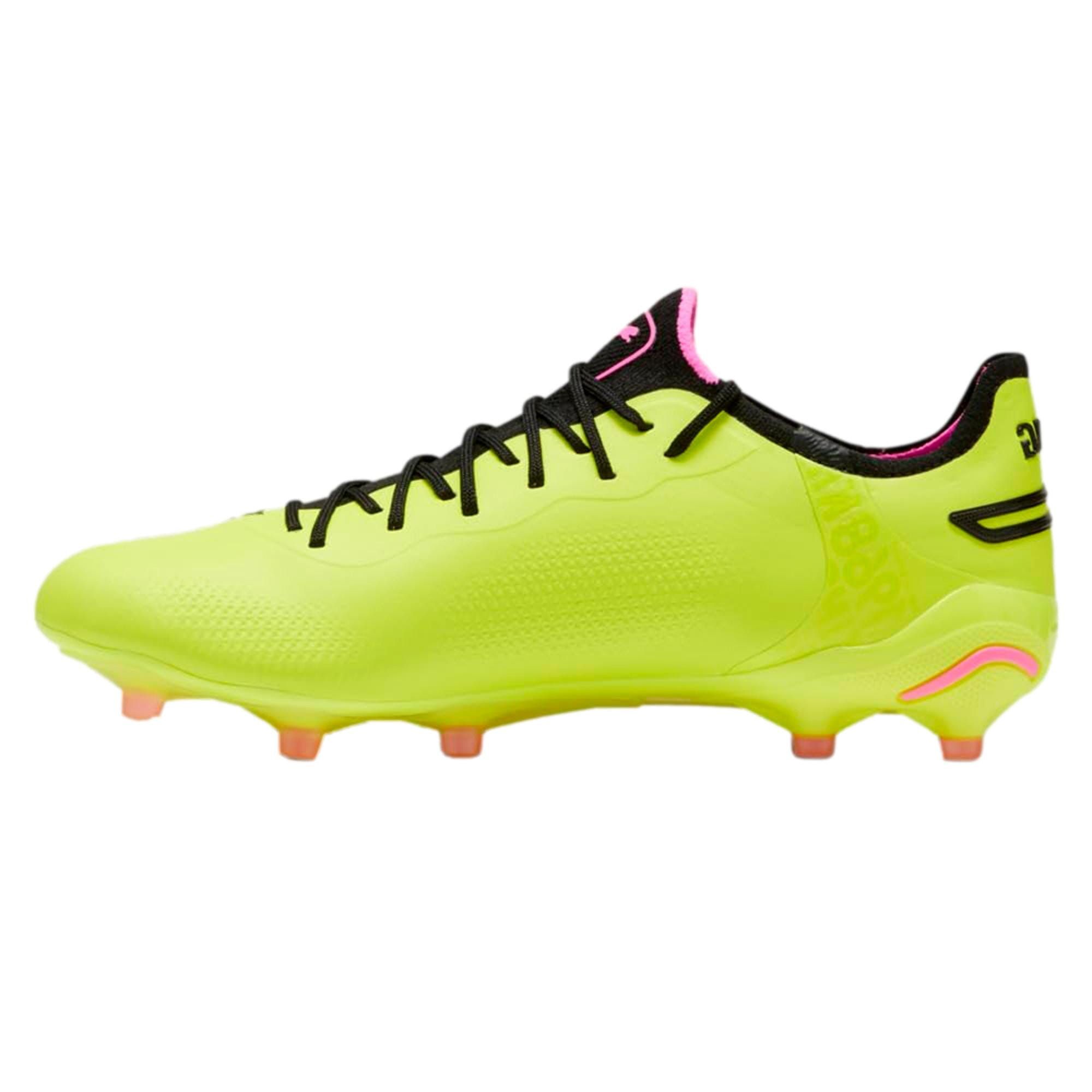 Puma King Ultimate FG/AG Green Bright / Black 107563-06 Size US 8 / EU 41 - 3 Thumbnail