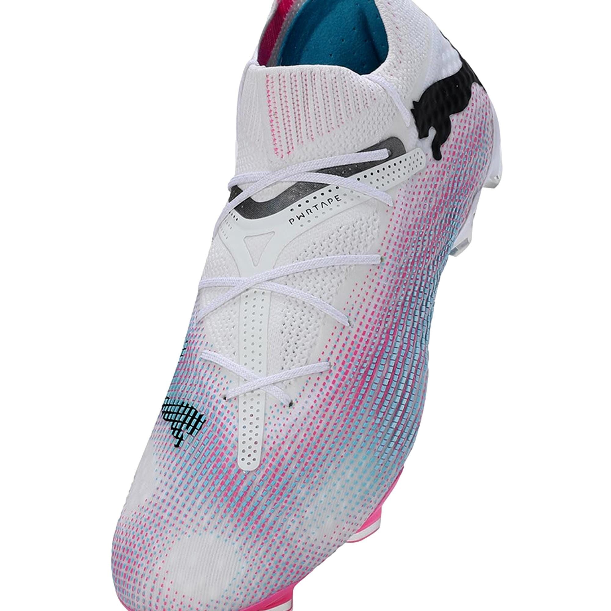 Puma Future 7 Ultimate FG/AG White / Bright Pink 107599-01 Size US 8 / EU 41 - 4 Thumbnail