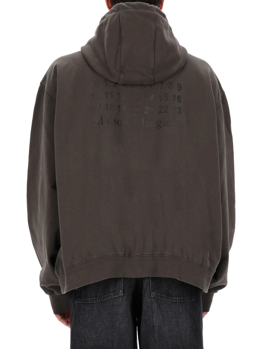 Maison Margiela MAISON MARGIELA HOODIE - BROWN Size US S / EU 44-46 / 1 - 3 Thumbnail