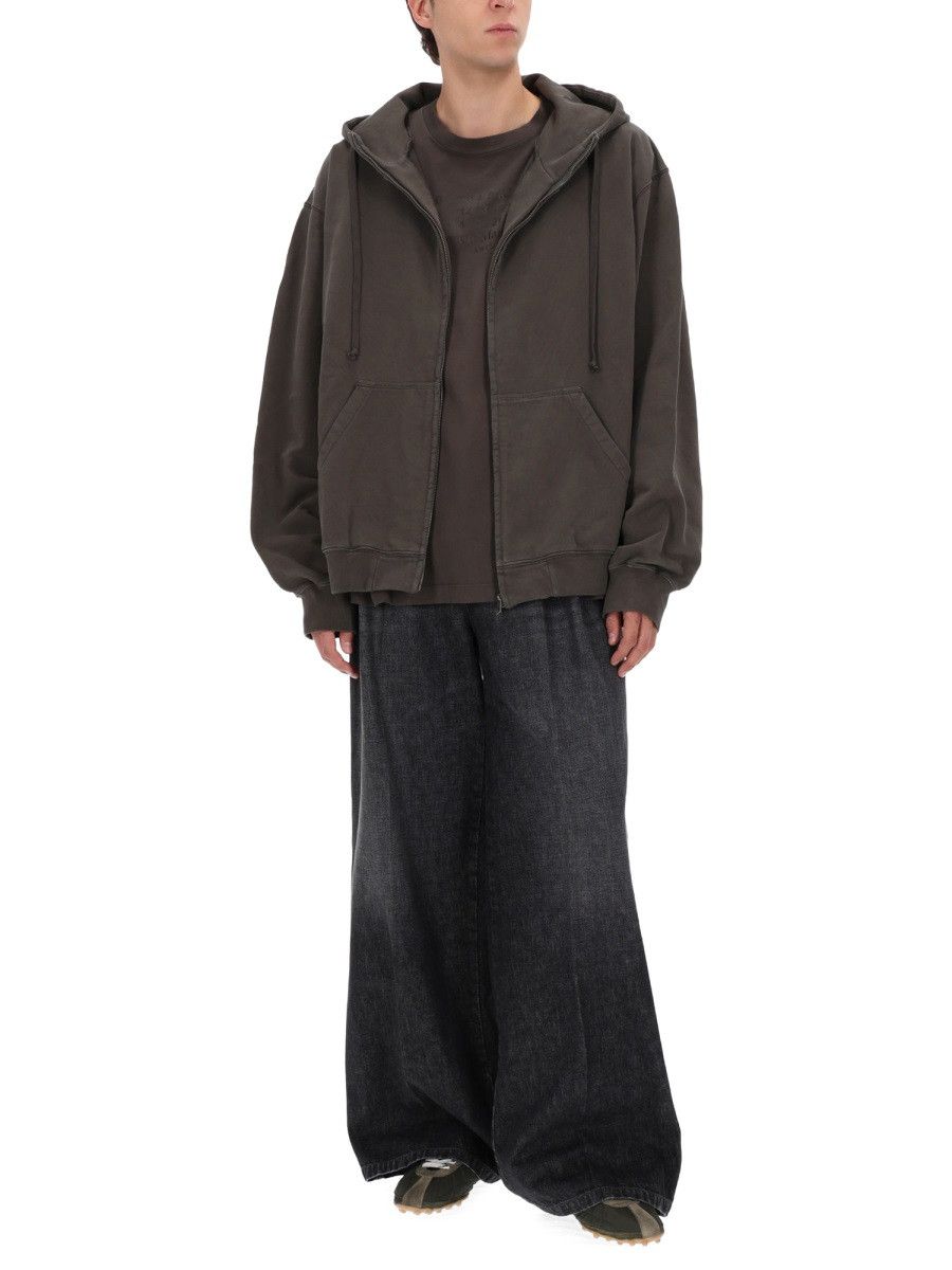 Maison Margiela MAISON MARGIELA HOODIE - BROWN Size US S / EU 44-46 / 1 - 2 Thumbnail