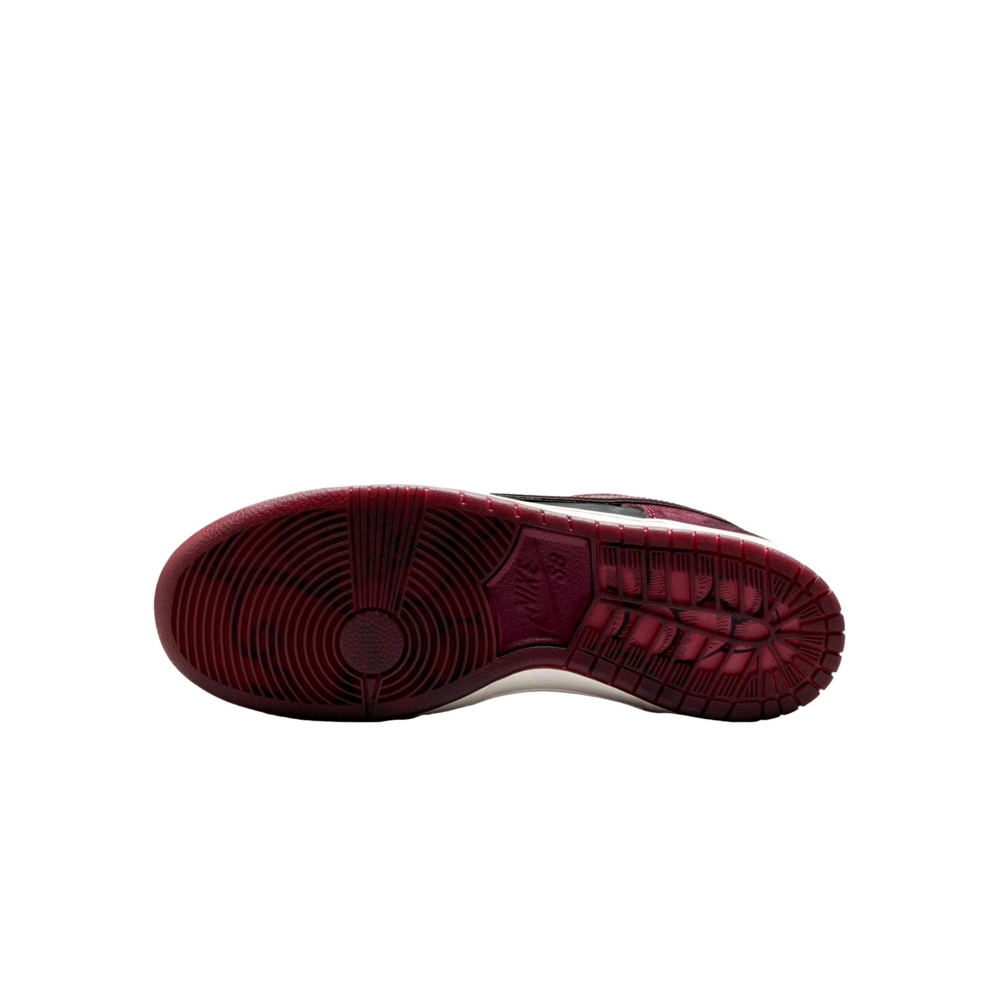 Nike SB Dunk Low Pro QS Mahogany / Dark Beetroot FZ1289-200 Size US 8.5 / EU 41-42 - 3 Thumbnail