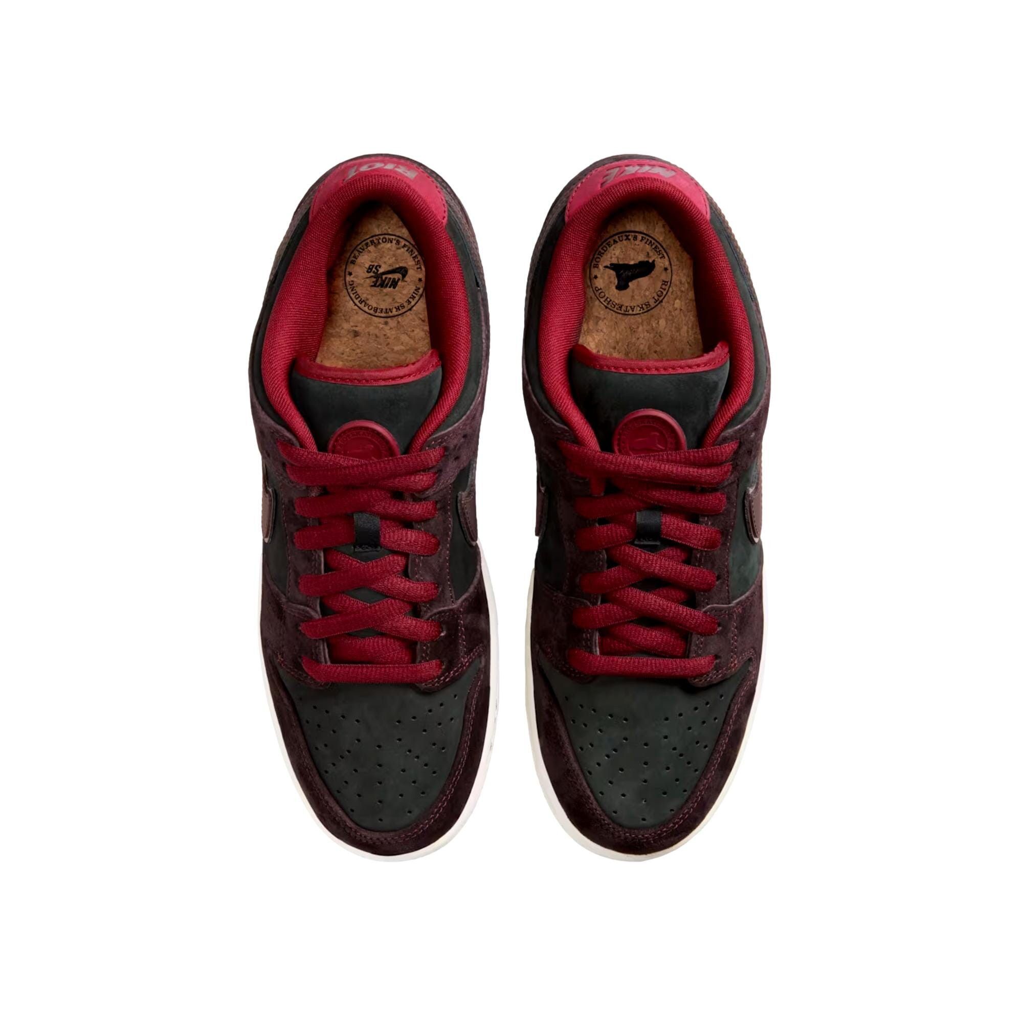 Nike SB Dunk Low Pro QS Mahogany / Dark Beetroot FZ1289-200 Size US 8.5 / EU 41-42 - 2 Thumbnail