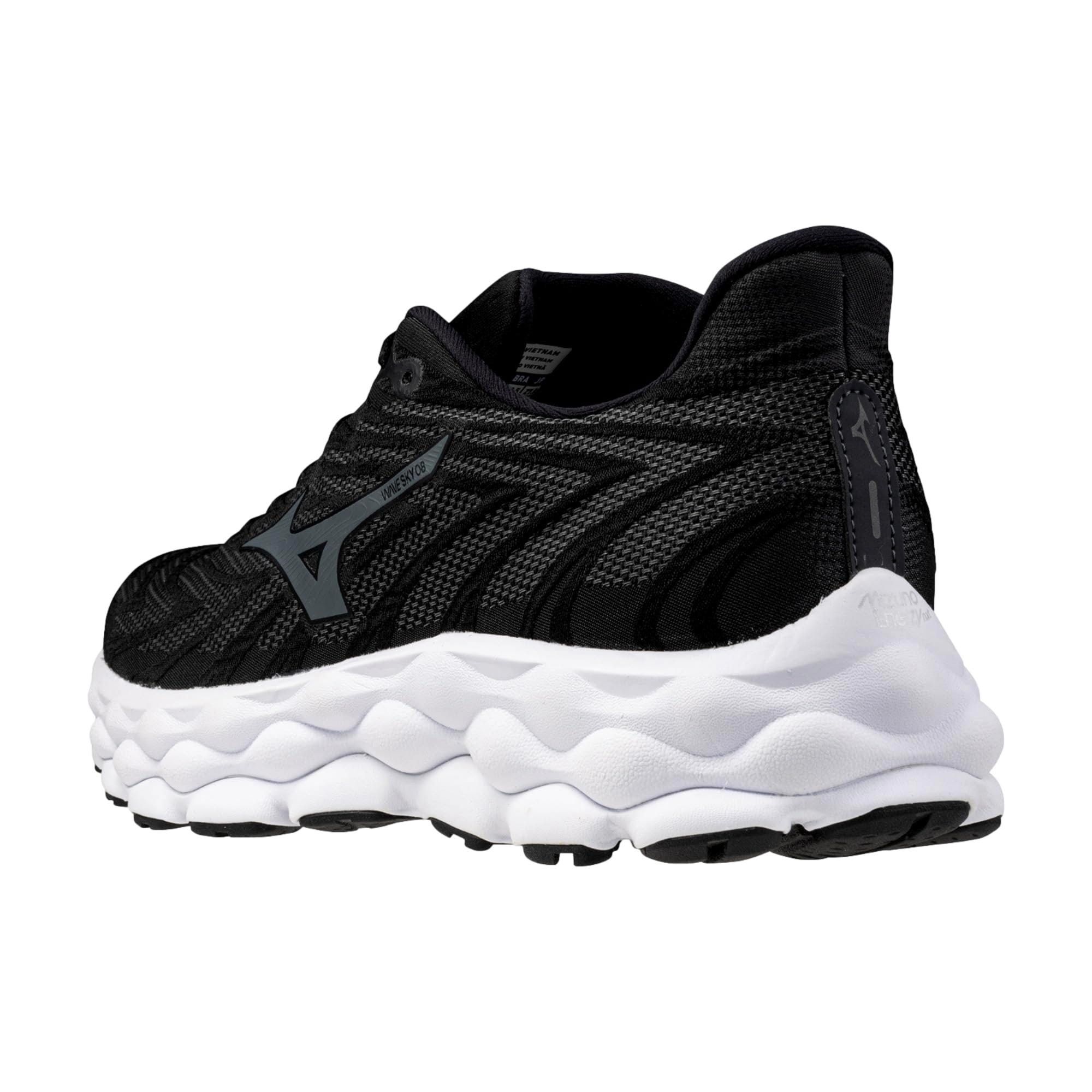 Mizuno Wave Sky 8 Black / Metallic Grey 411462.90MG Size US 8.5 / EU 41-42 - 4 Thumbnail