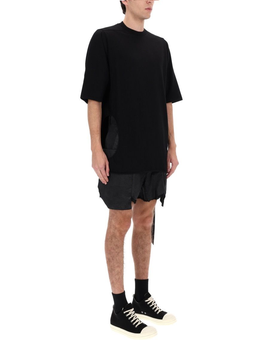Rick Owens Drkshdw RICK OWENS DRKSHDW "SUBHUMAN JUMBO" T-SHIRT - BLACK Size US L / EU 52-54 / 3 - 2 Thumbnail
