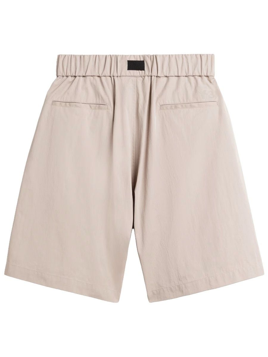 Y-3 Y-3 BELTED SHORTS - BEIGE Size US 34 / EU 50 - 3 Thumbnail