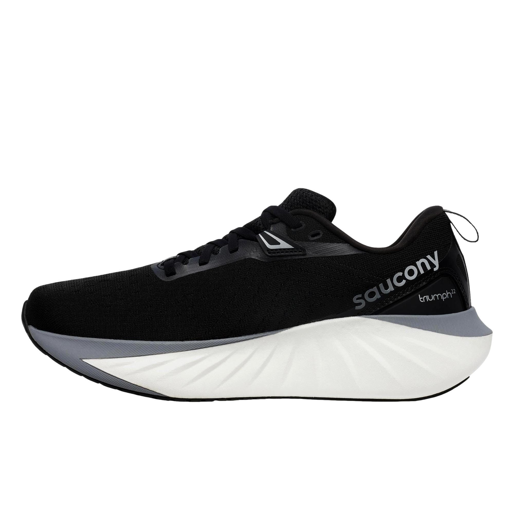 Saucony Triumph 22 Black / White S20964-200 Size US 8.5 / EU 41-42 - 2 Thumbnail