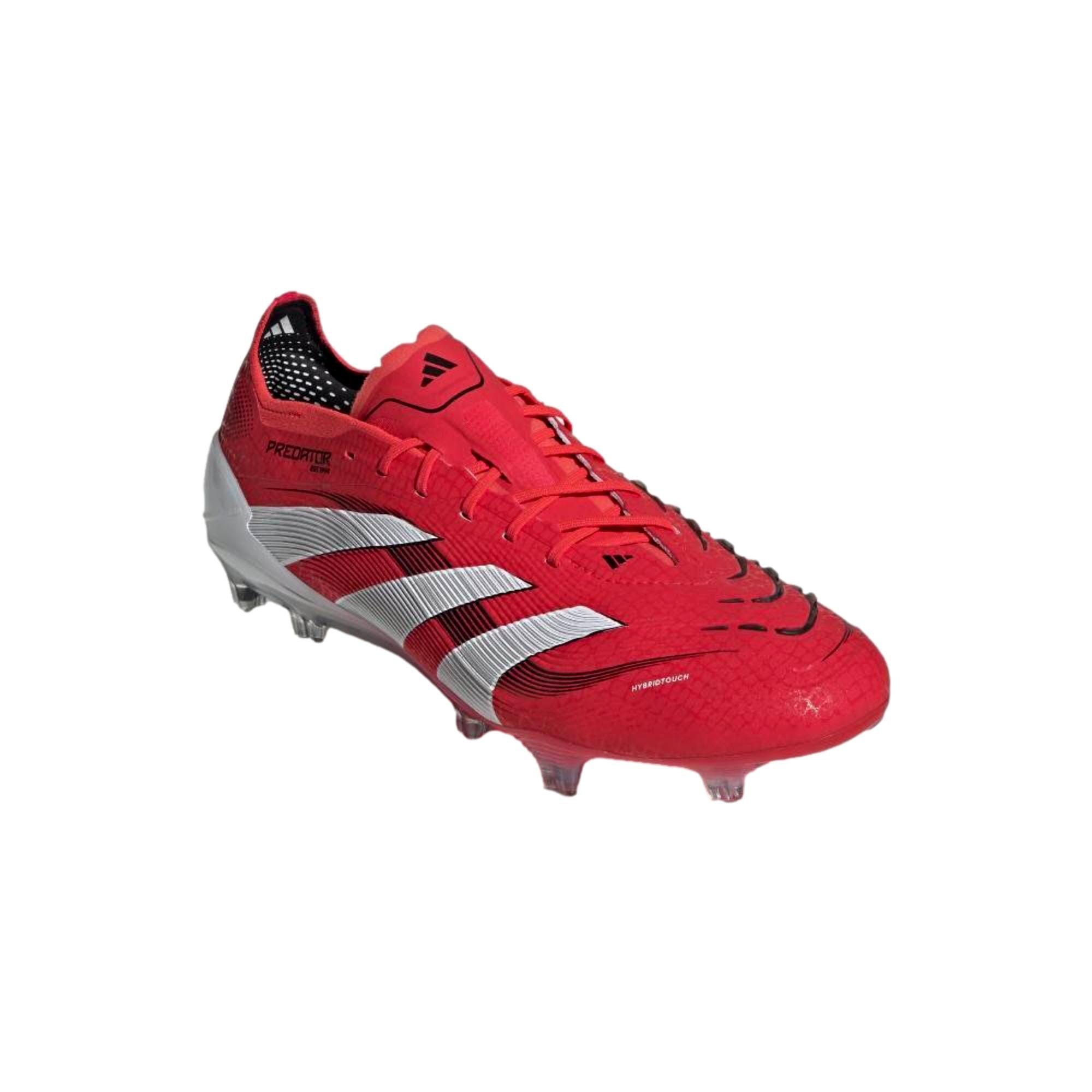 Adidas Predator Elite FG Lucid Red ID3882 Size US 8.5 / EU 41-42 - 3 Thumbnail
